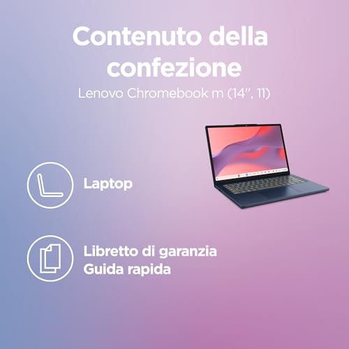 Thumbnail 9 de Lenovo Chromebook 14" Notebook IPS WUXGA – 64GB SSD, 4GB RAM, Wi‑Fi 6E, ChromeOS
