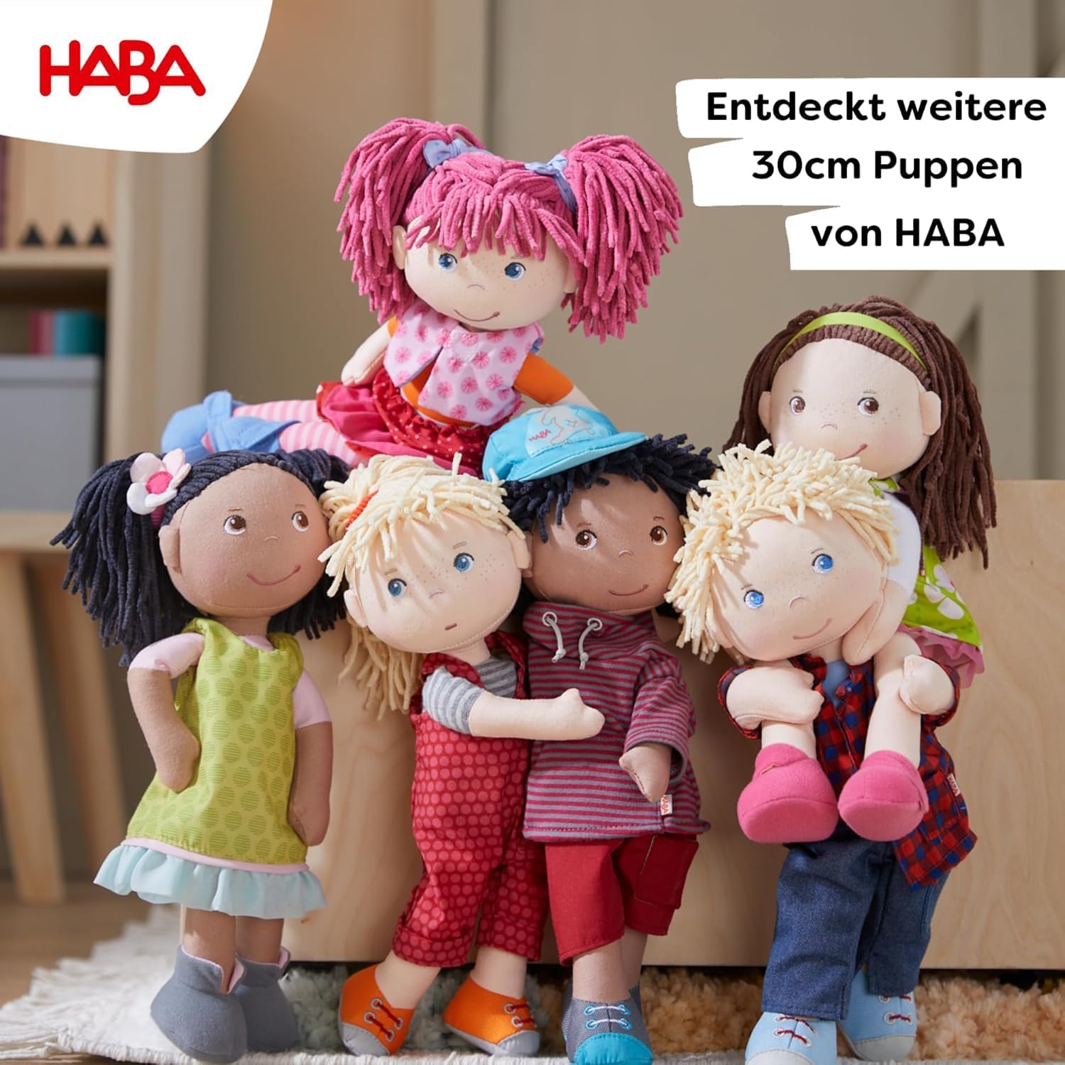 Thumbnail 5 de HABA Coco 30 cm Stoffpuppe