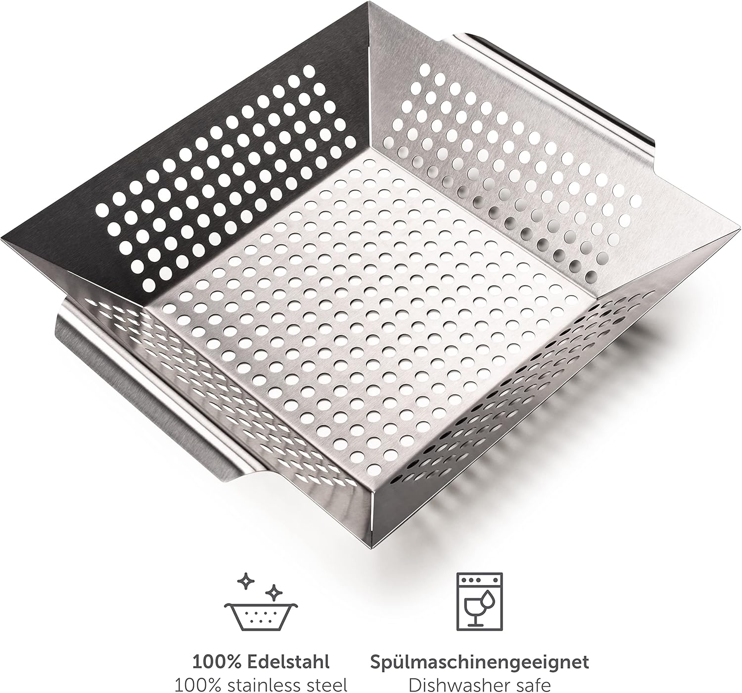Thumbnail 5 de Blumtal cestino per verdure BBQ e grill in acciaio inox con cestello antiaderente (large)