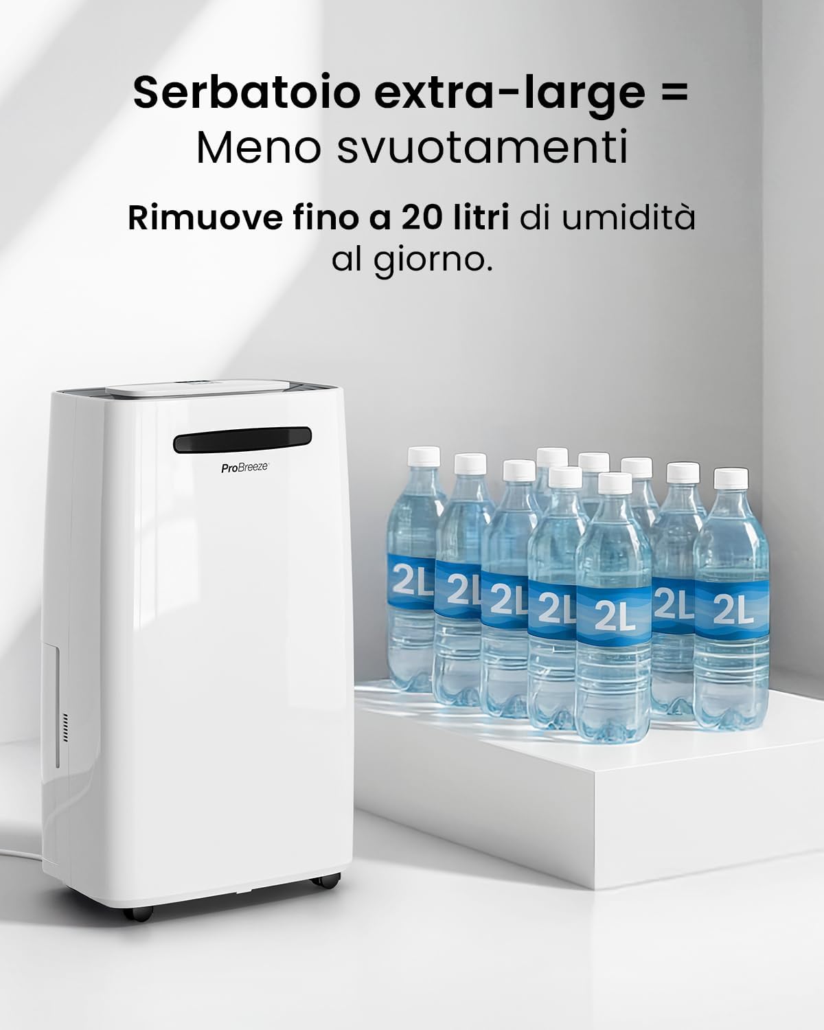 Detalle de Pro Breeze Deumidificatore 20L