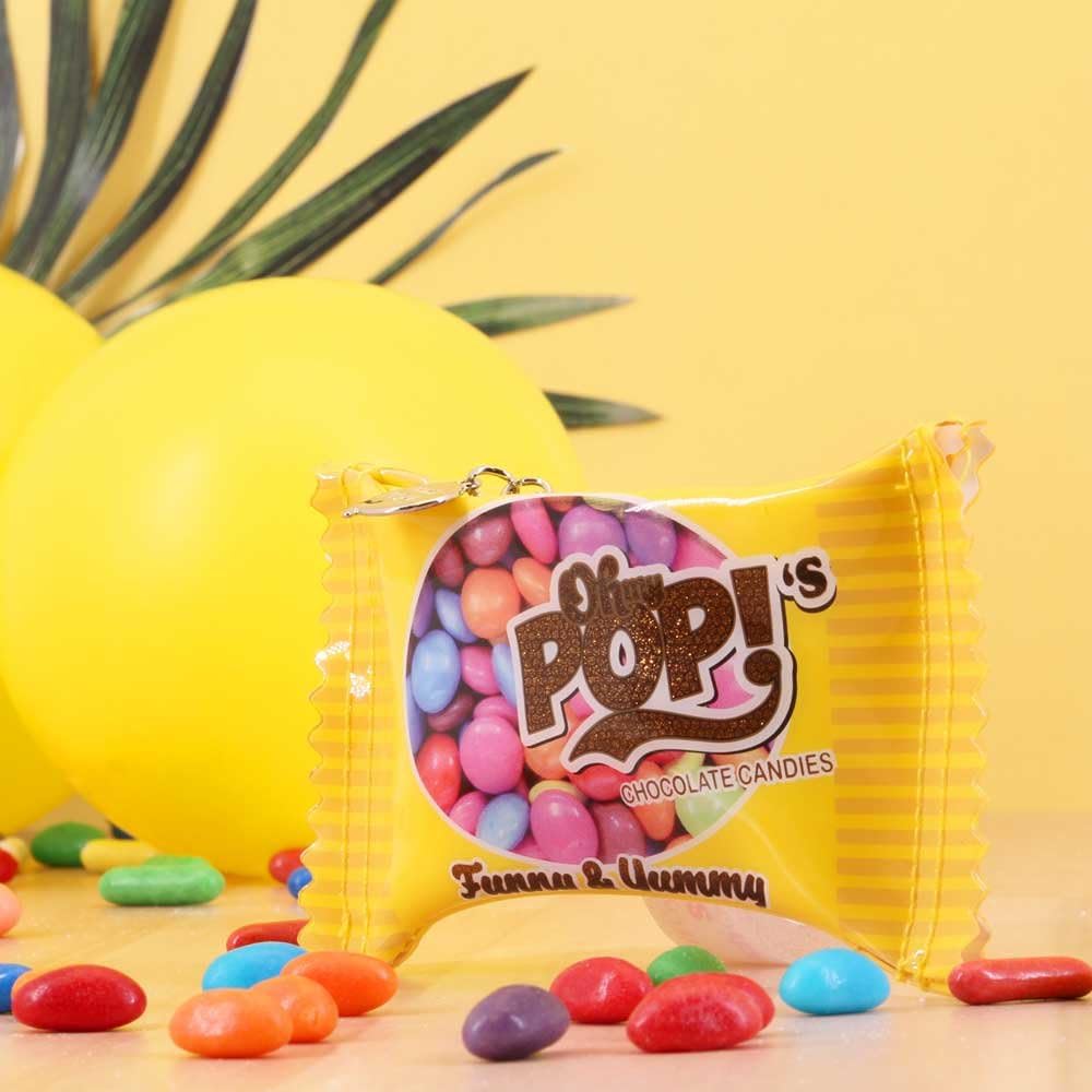 Thumbnail 3 de Oh My Pop! Chococandy-Portamonete Giallo 15 x 8,5 cm