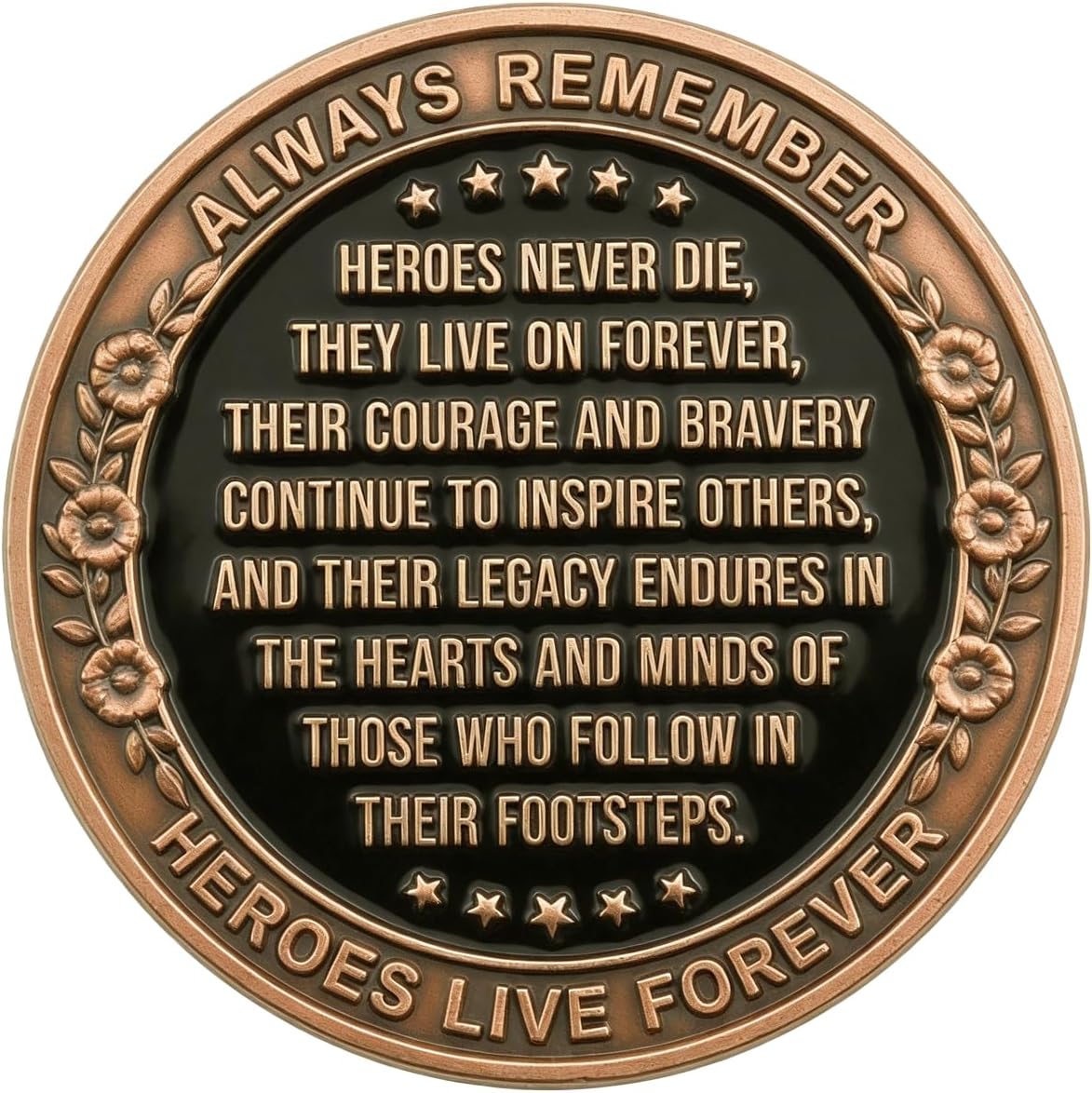 Detalle 1 de Military Memorial Coin, Zinc Alloy