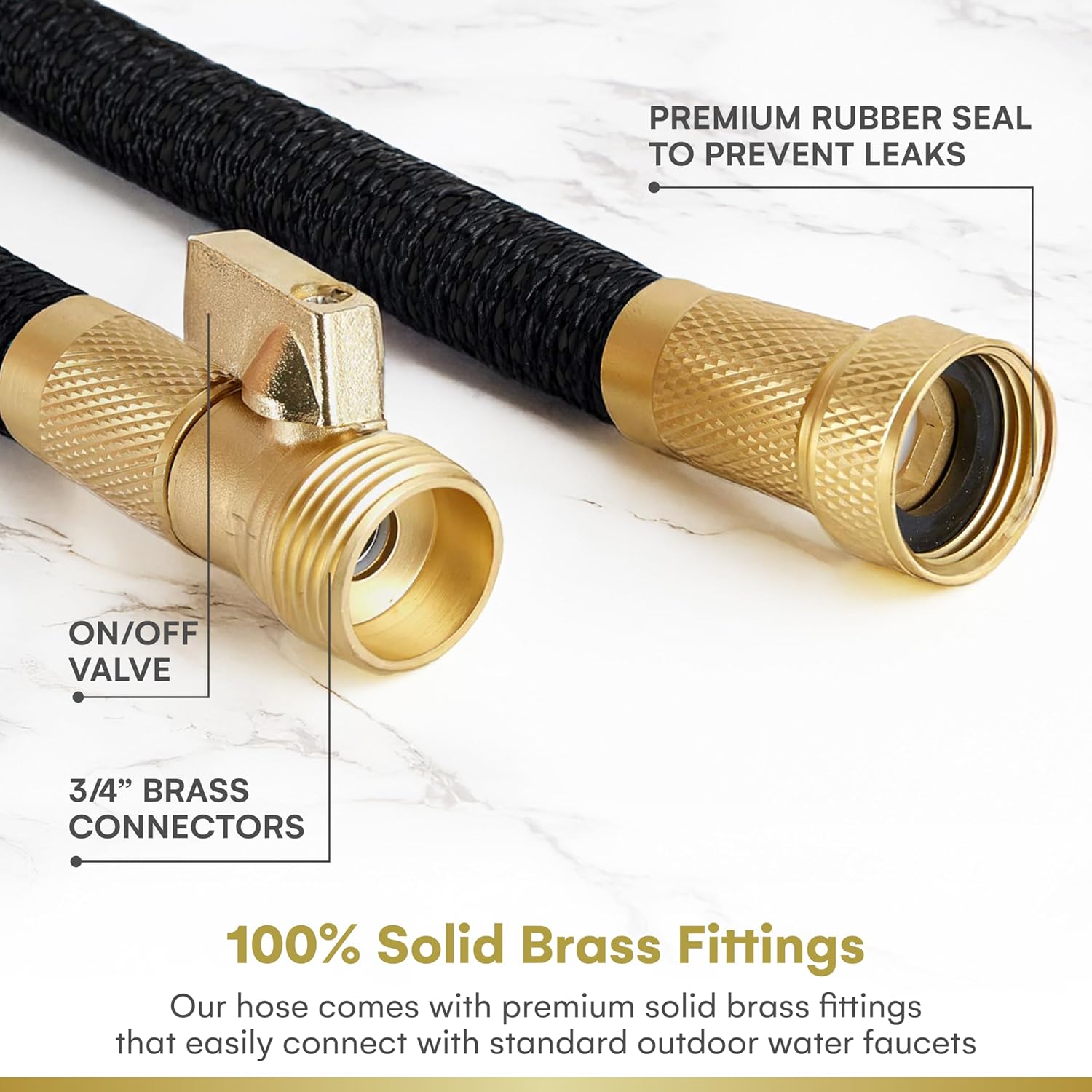 Detalle 1 de Flexi Hose 50 ft Expandable Garden Hose with 8-Function Nozzle