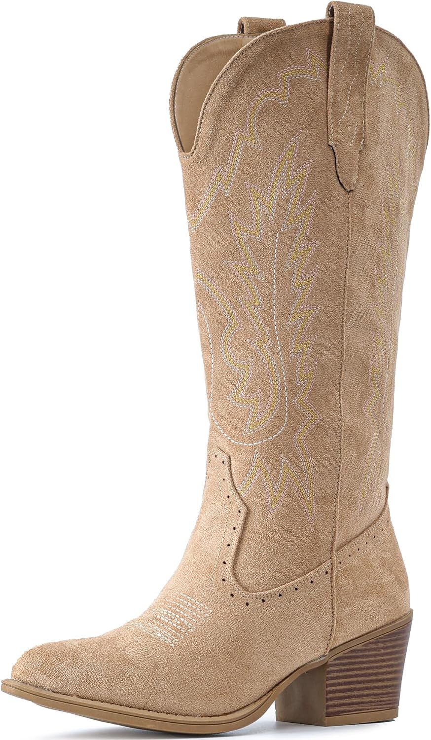Detalle 1 de IUV Women's Cowboy Boots, Suede