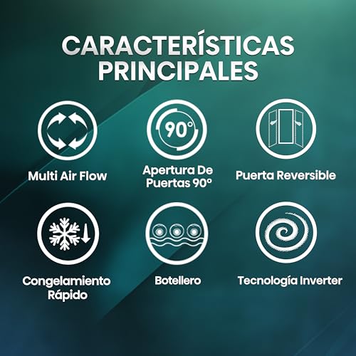 Detalle de Hisense RB440N4CCB Frigorífico combi 336 L, No Frost y puerta reversible