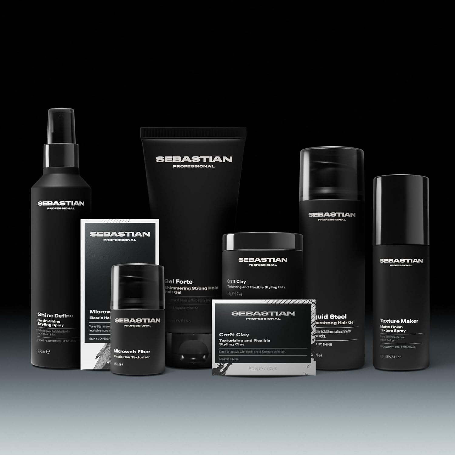 Thumbnail 6 de Sebastian Professional Craft Clay Texturizing & Flexible Styling Clay – Mattes Haarwachs (50 ml) für definierte Textur