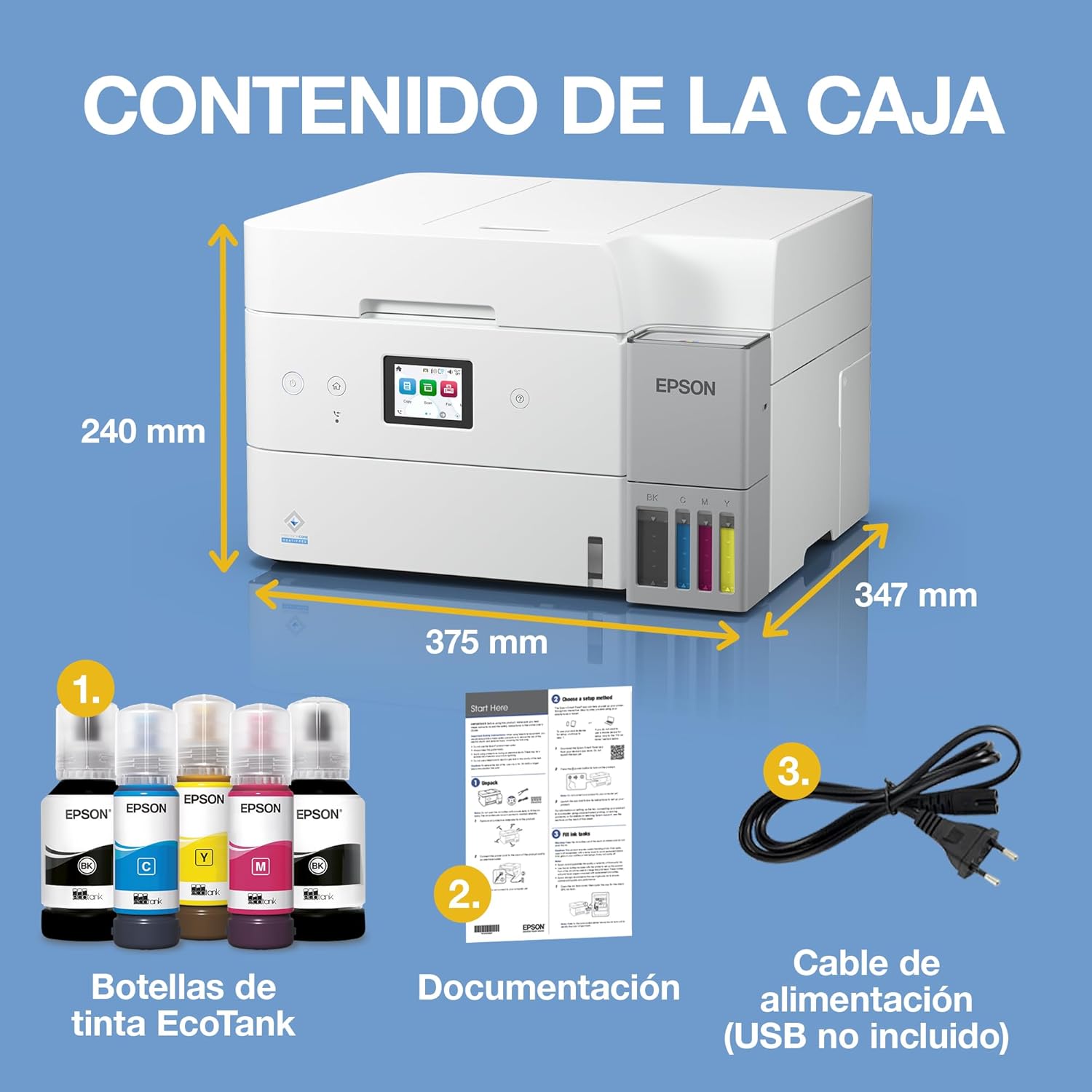 Thumbnail 3 de Epson EcoTank ET-4956 impresora multifunción