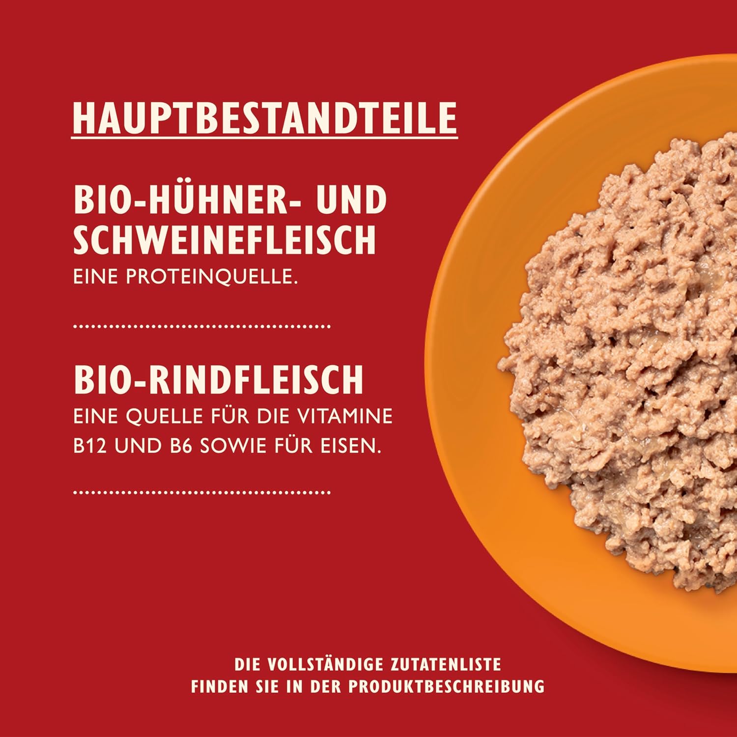 Detalle de Lily's Kitchen Nassfutter-Schale für Katzen – Bio-Huhn, getreidefrei, 19 x 85 g