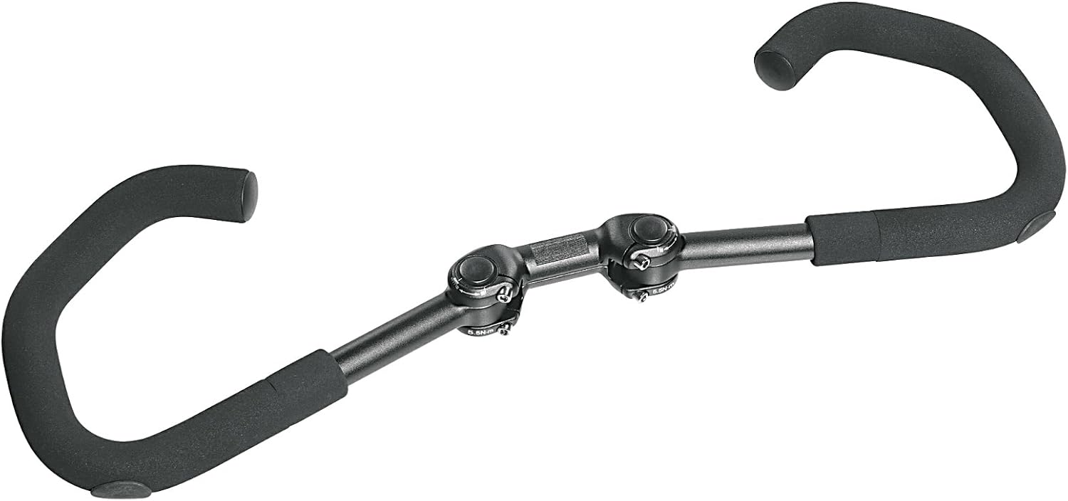 Detalle de ergotec AHS-Premium – regulowana kierownica rowerowa 600 mm, zacisk 25,4 mm
