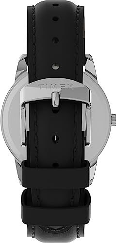 Detalle 2 de Timex T2H281 Gents Classic Watch with Black Leather Strap