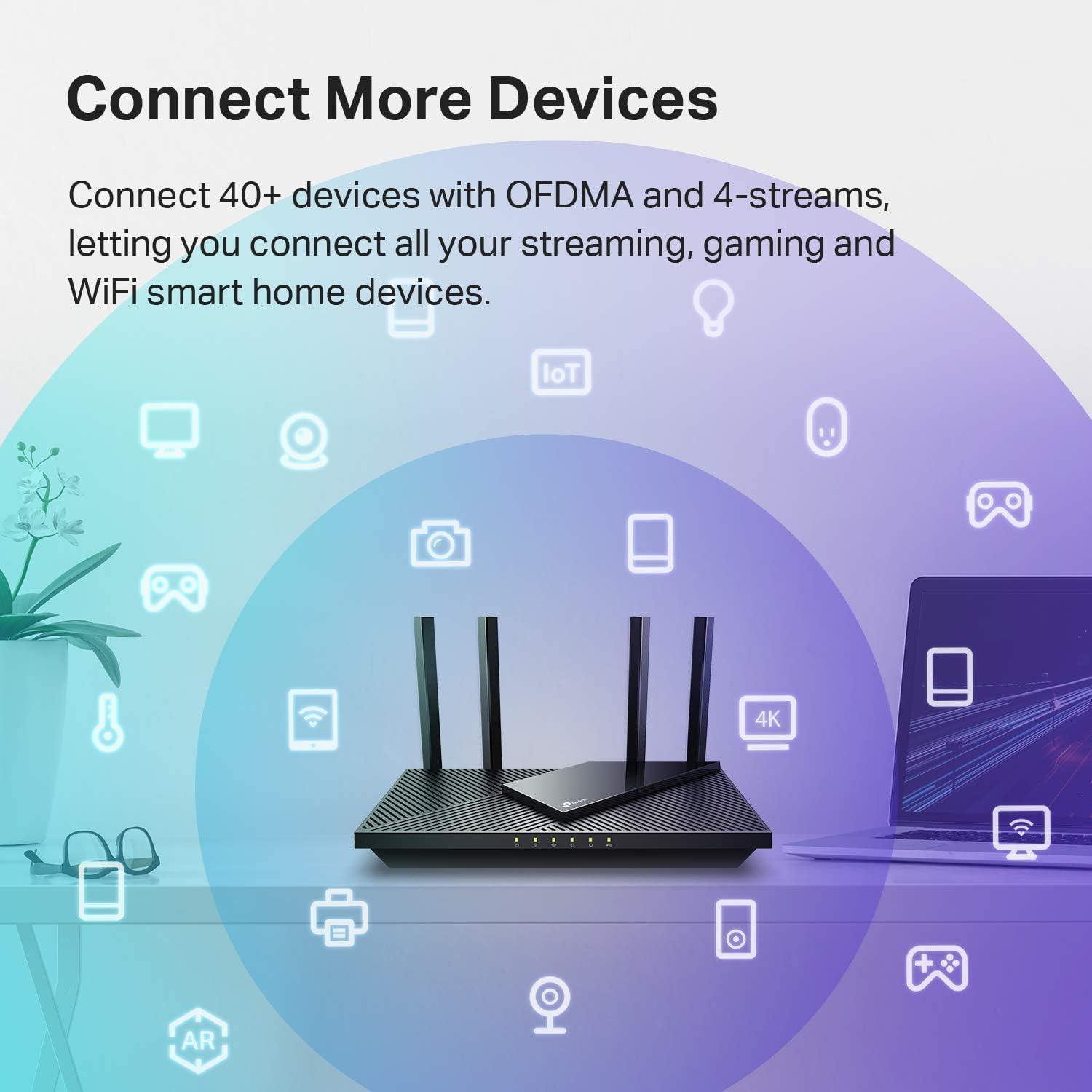 Detalle de TP-Link Archer AX21 AX1800 WiFi 6 Router