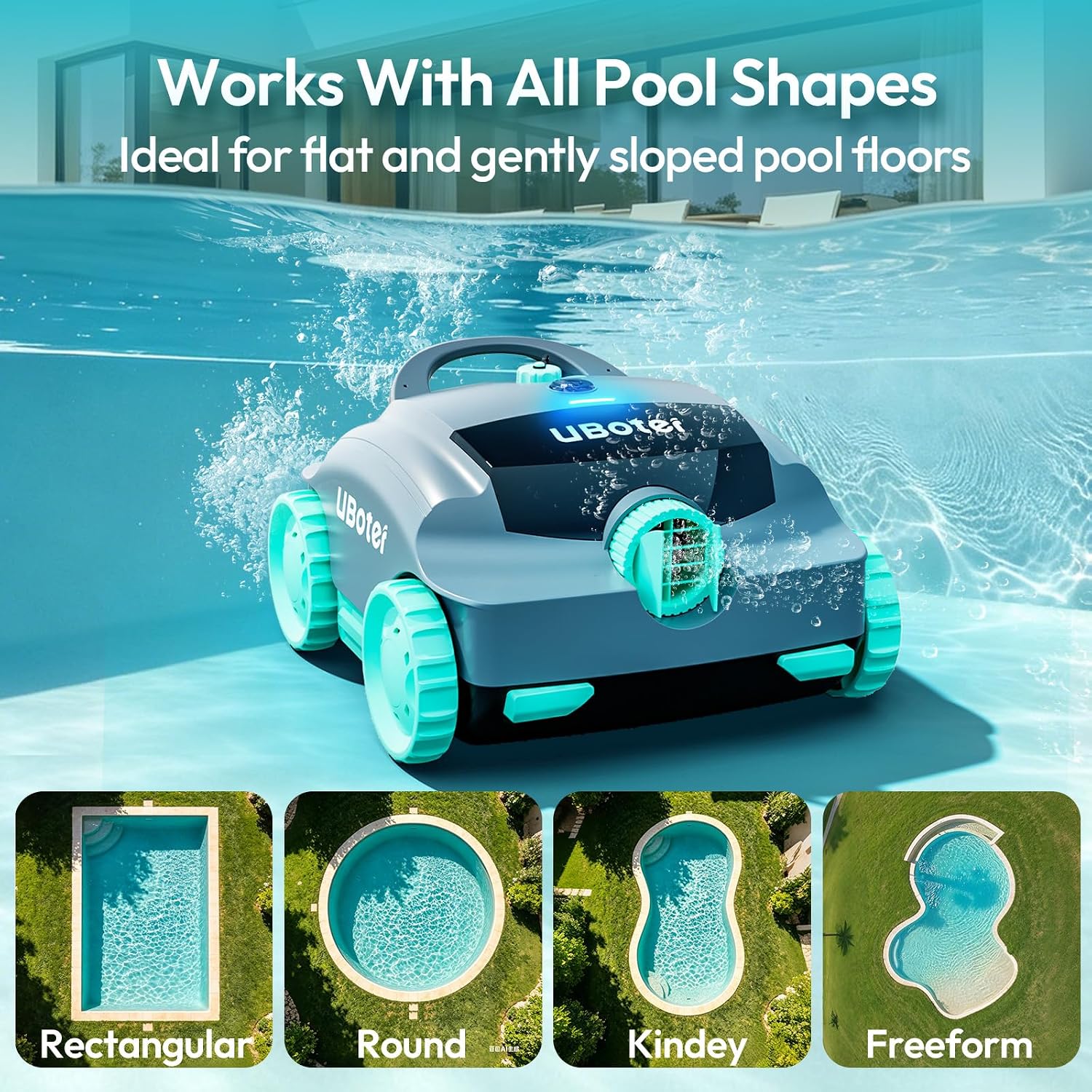 Thumbnail 1 de UBoter Robotic Pool Cleaner E10