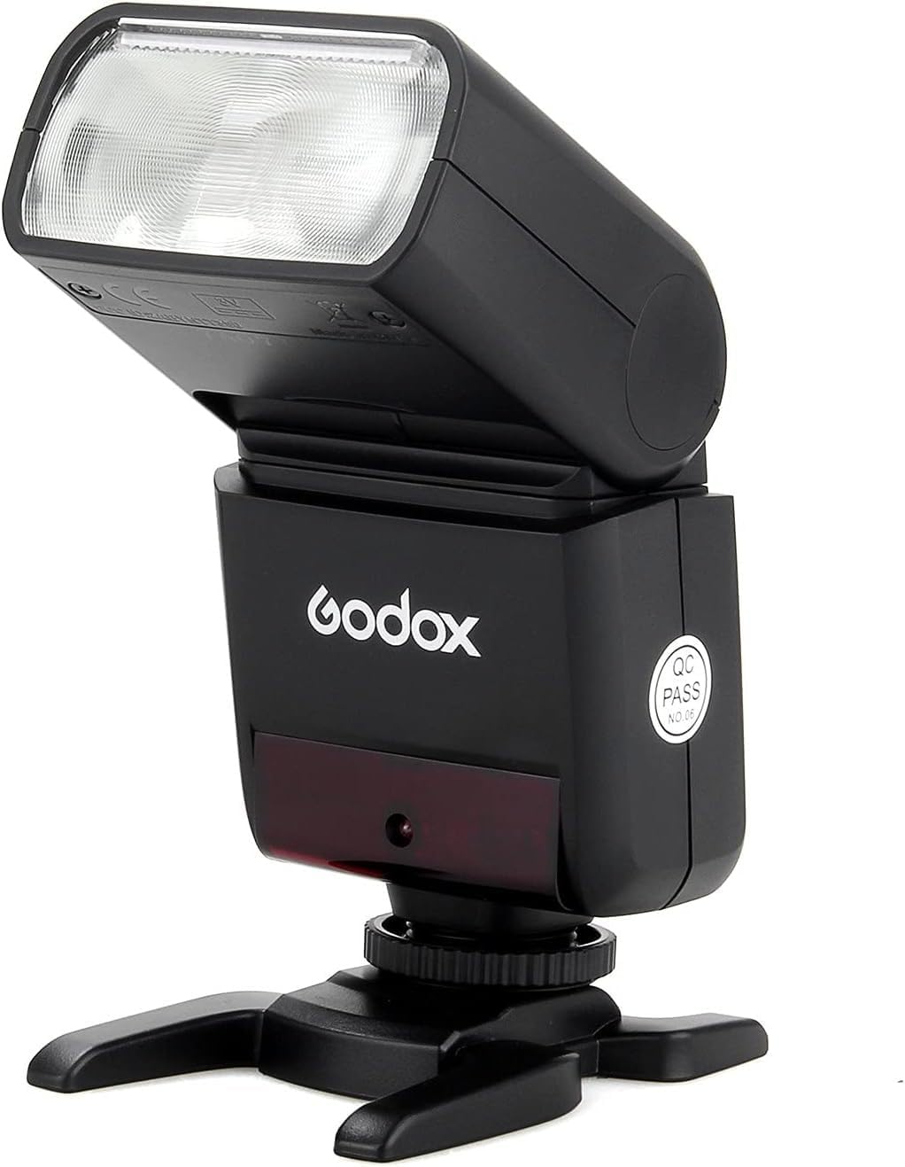 Detalle de Godox TT350N per Nikon: flash TTL con HSS 1/8000s e controllo radio 2,4 GHz