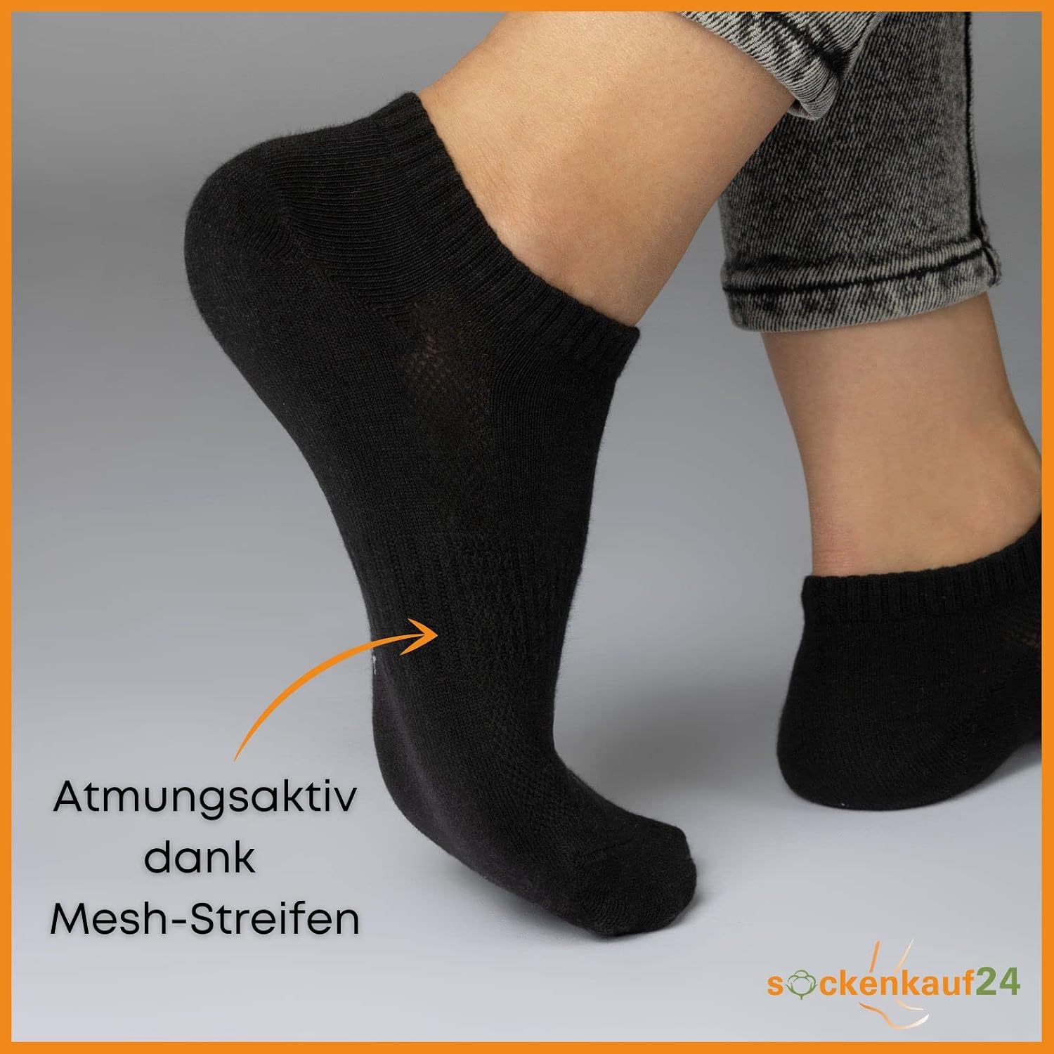 Thumbnail 2 de Sockenkauf24 – 10 Paar Sneaker Socken Herren & Damen kurze Sportsocken Baumwolle, atmungsaktiv