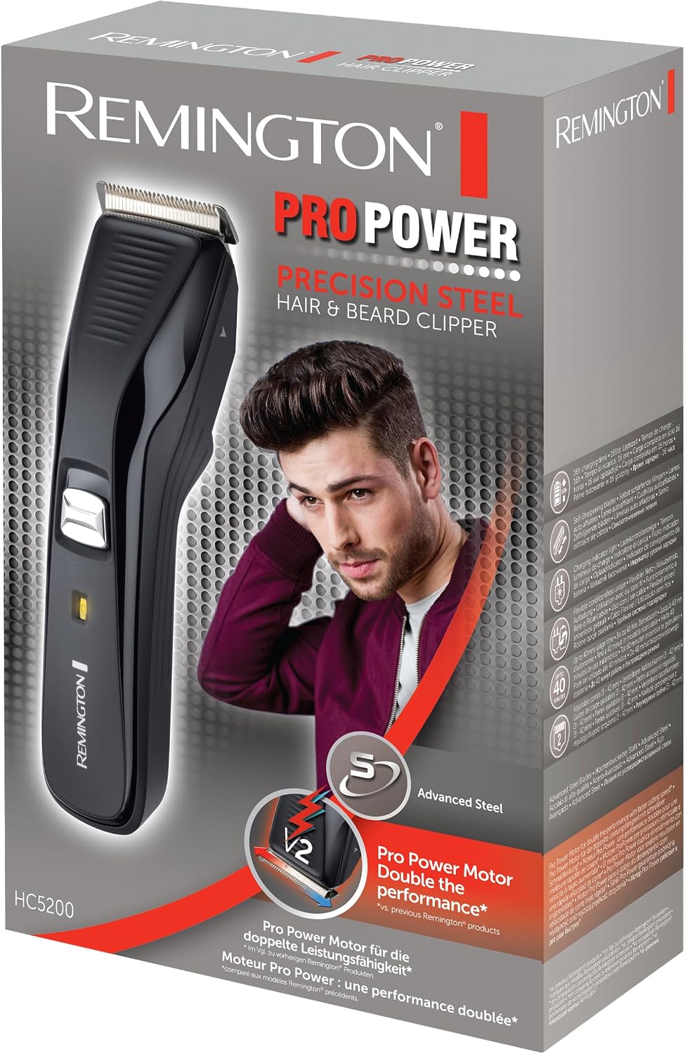 Detalle 2 de Remington Tagliacapelli Pro Power HC5200 300 mm/s