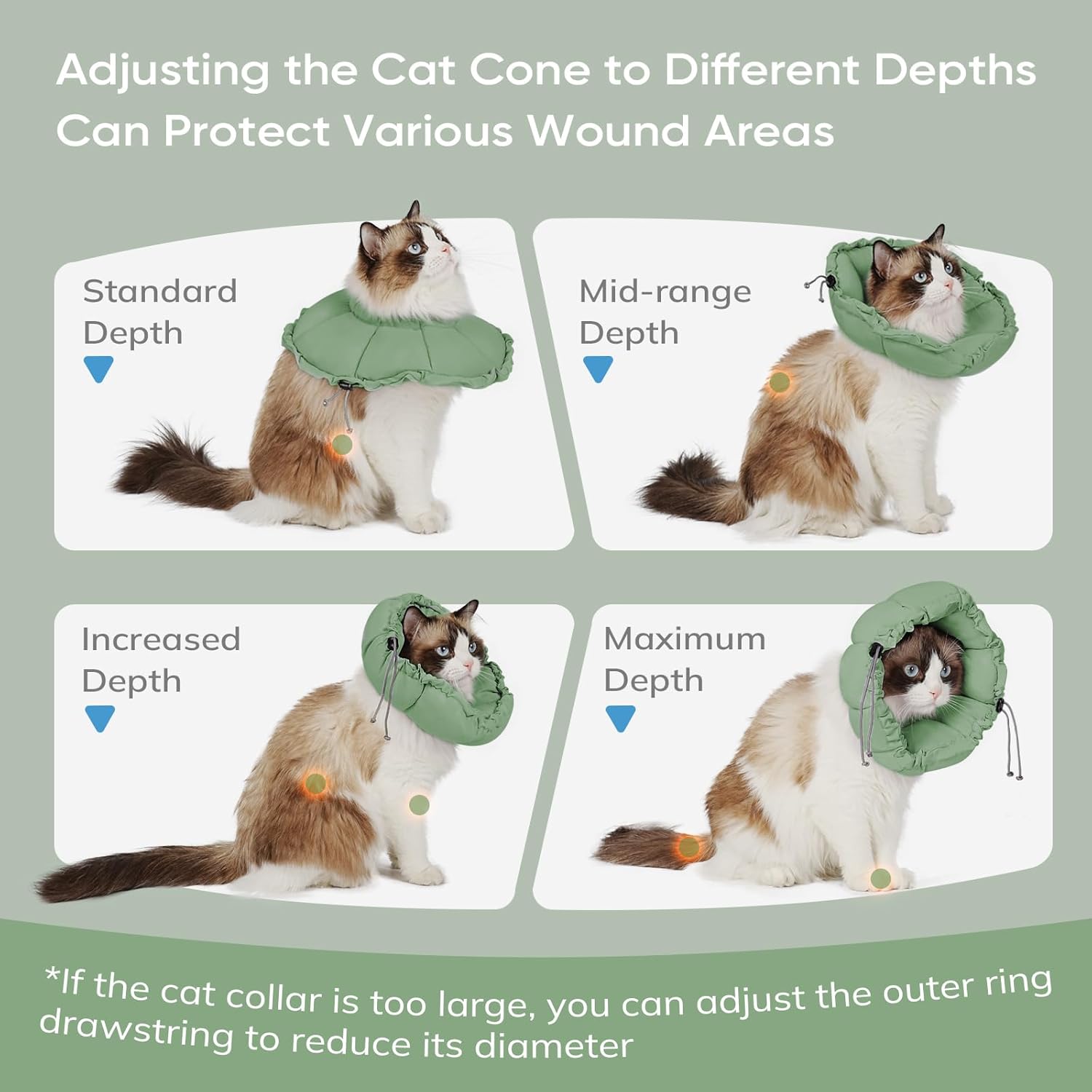 Thumbnail 4 de Supet Soft Cat Cone Collar