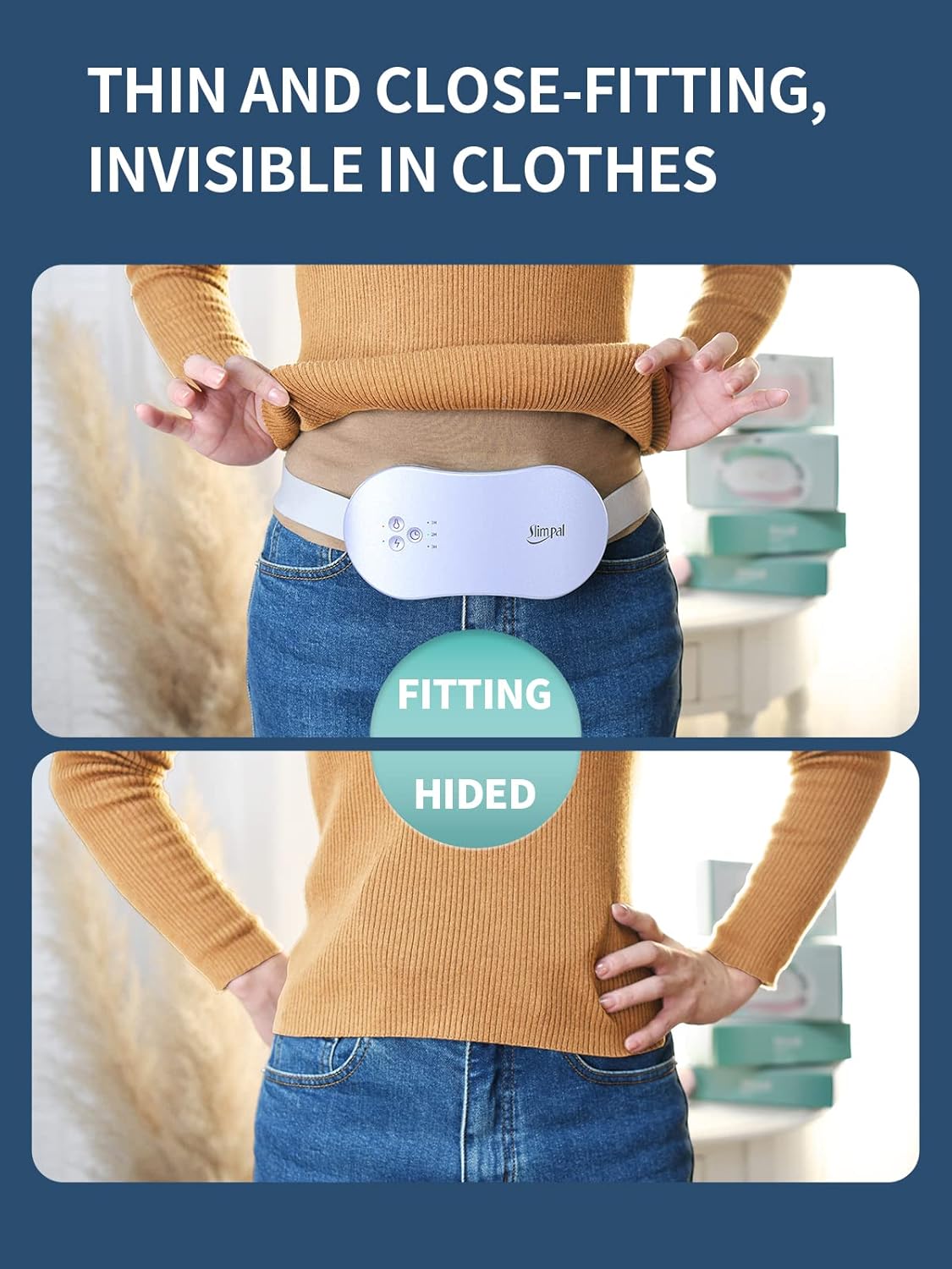 Thumbnail 7 de Slimpal Almohadilla Térmica Menstrual Portátil 3 Ajustes ♨