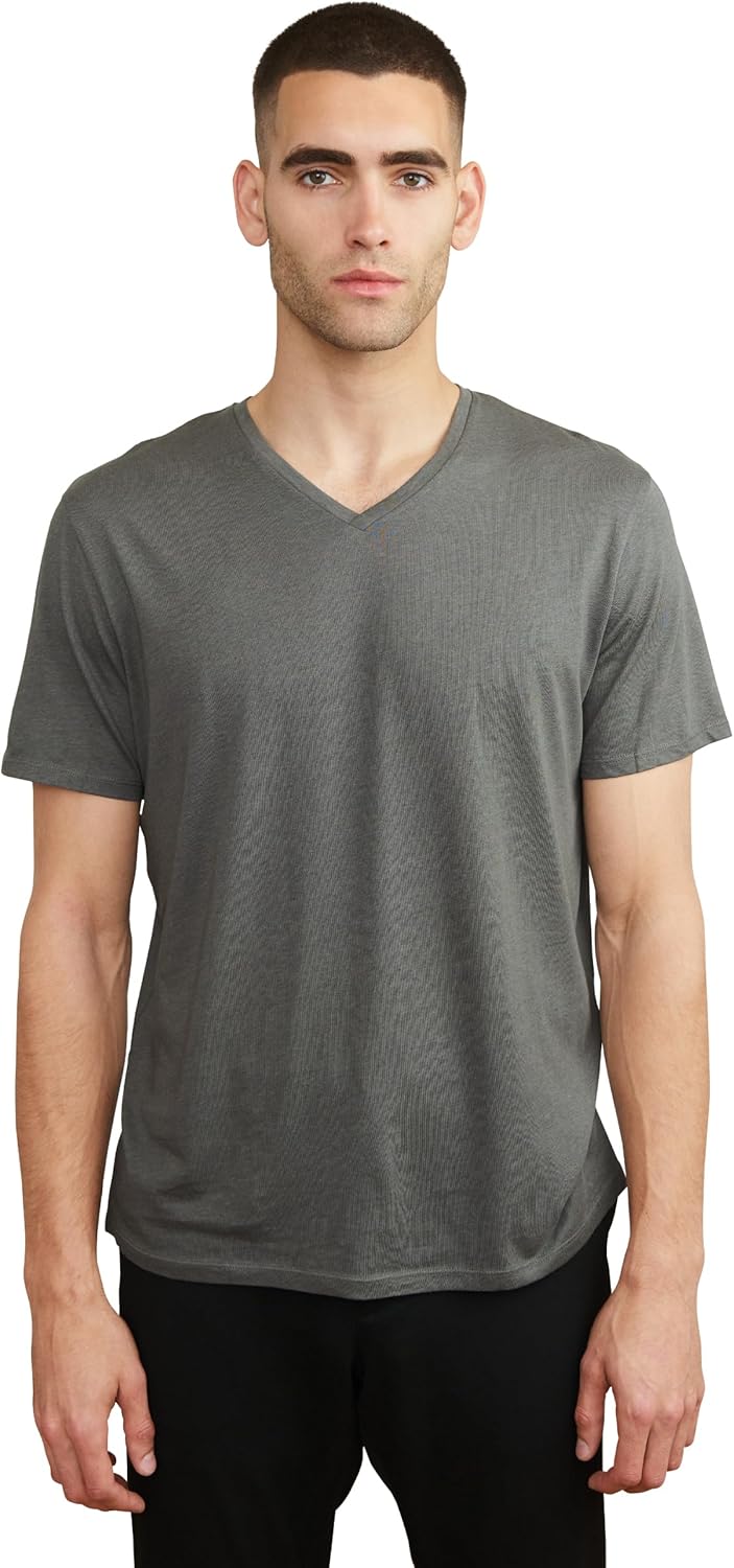 Thumbnail 6 de Danish Endurance Kurzarm Herren-T-Shirt aus Modal & Bio-Baumwolle (Rundhals) im 1er/2er/4er Pack