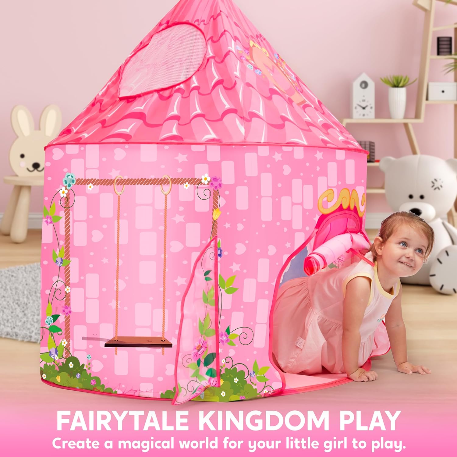 Detalle 2 de JOYIN Princess Tent Playhouse 🎪