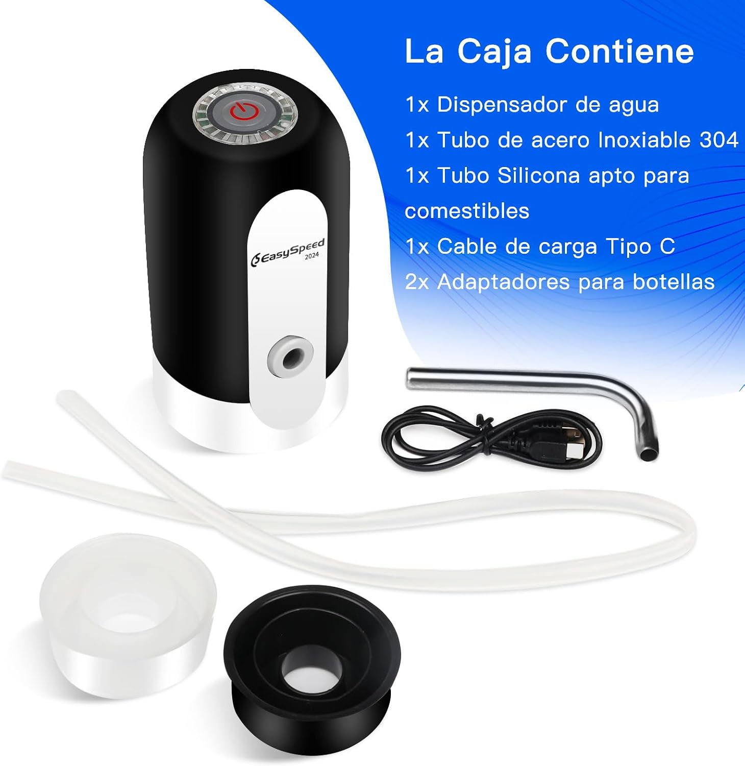 Detalle 1 de EASY SPEED EASYSPEED dispensador frío USB 1200 mAh