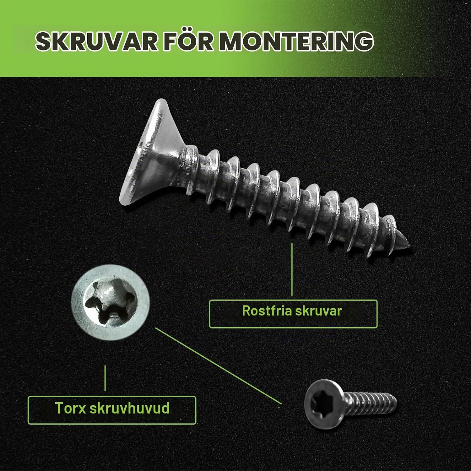 Detalle 2 de WUCHAITOO hjulspikar för Worx Landroid, 225 mm, rostfritt stål, 2-pack
