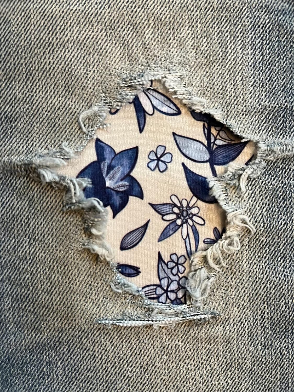 Detalle de HoleyPatches Stretch Denim Patches 5" x 5