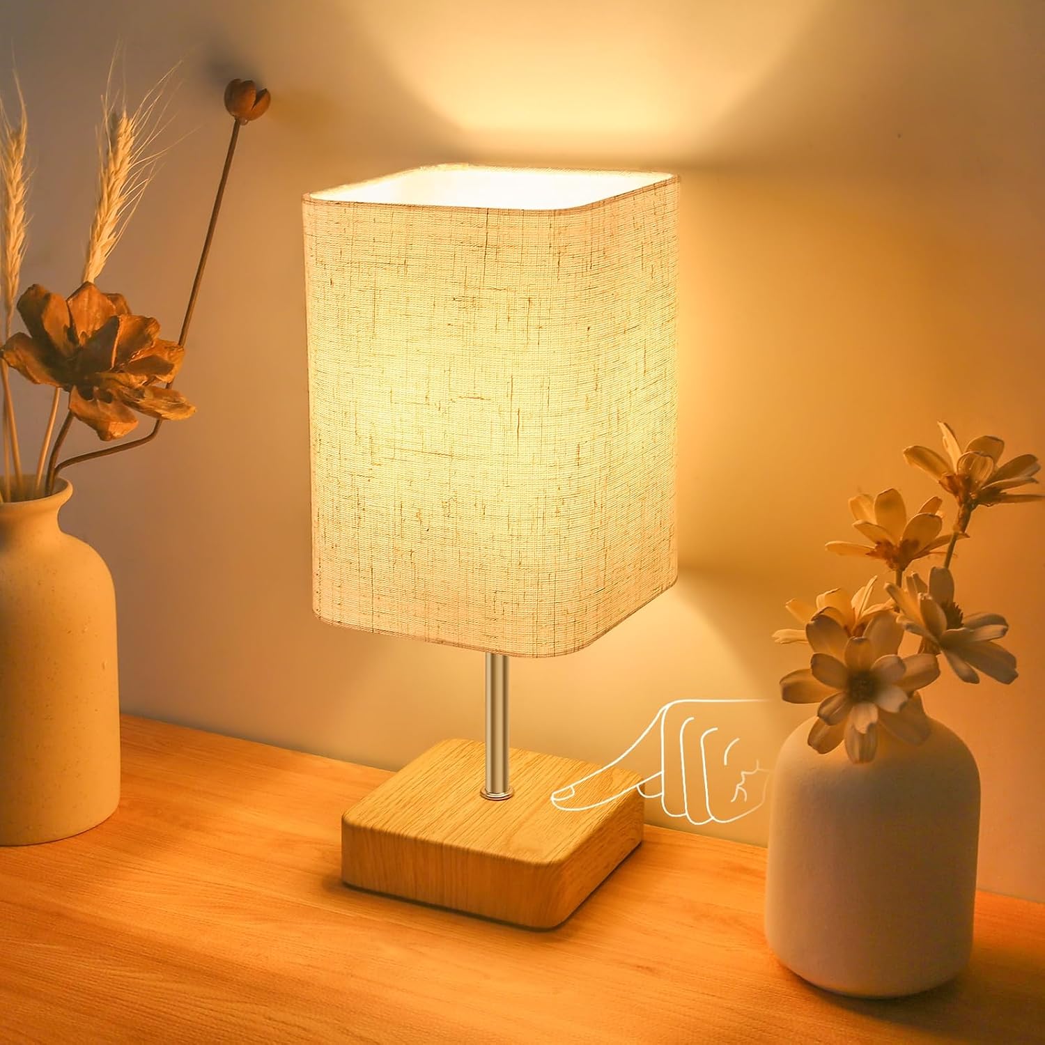 Detalle de Jayencer Touch Control Table Lamp, Dimmable