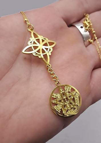Detalle de EKONAT JOYERIA PERSONALIZADA Nudo de Bruja 50 mm