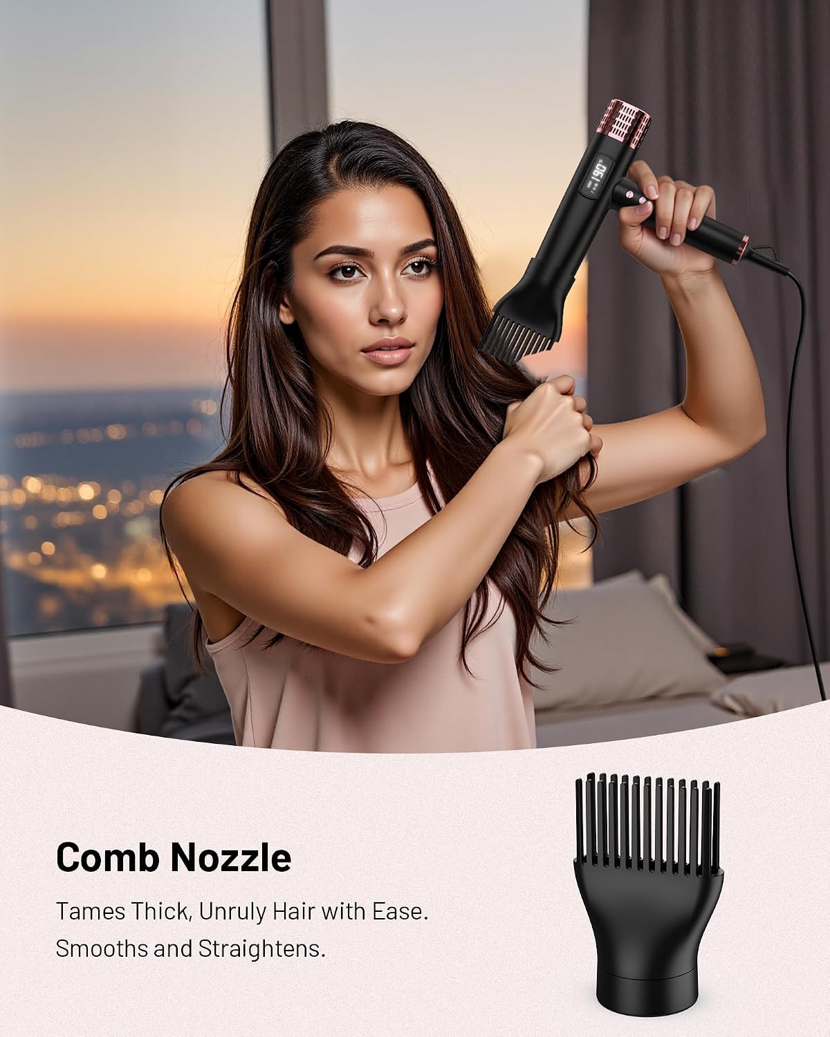 Thumbnail 6 de MESCOMB Asciugacapelli Ionico con Diffusore e Motore Brushless 1875W – 110.000 Giri/min