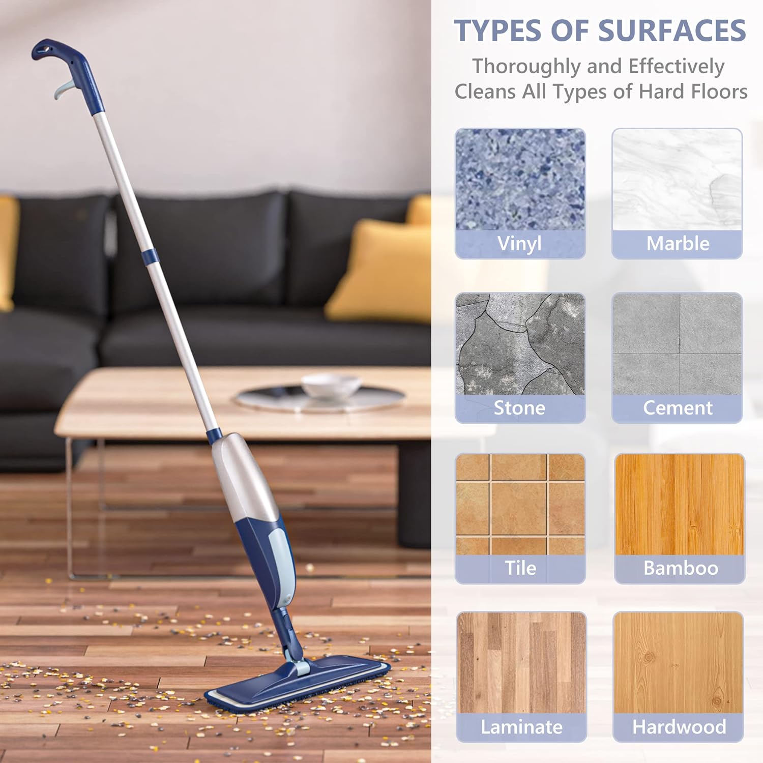 Thumbnail 4 de TRAV-ROUND Spray Mop for Floors