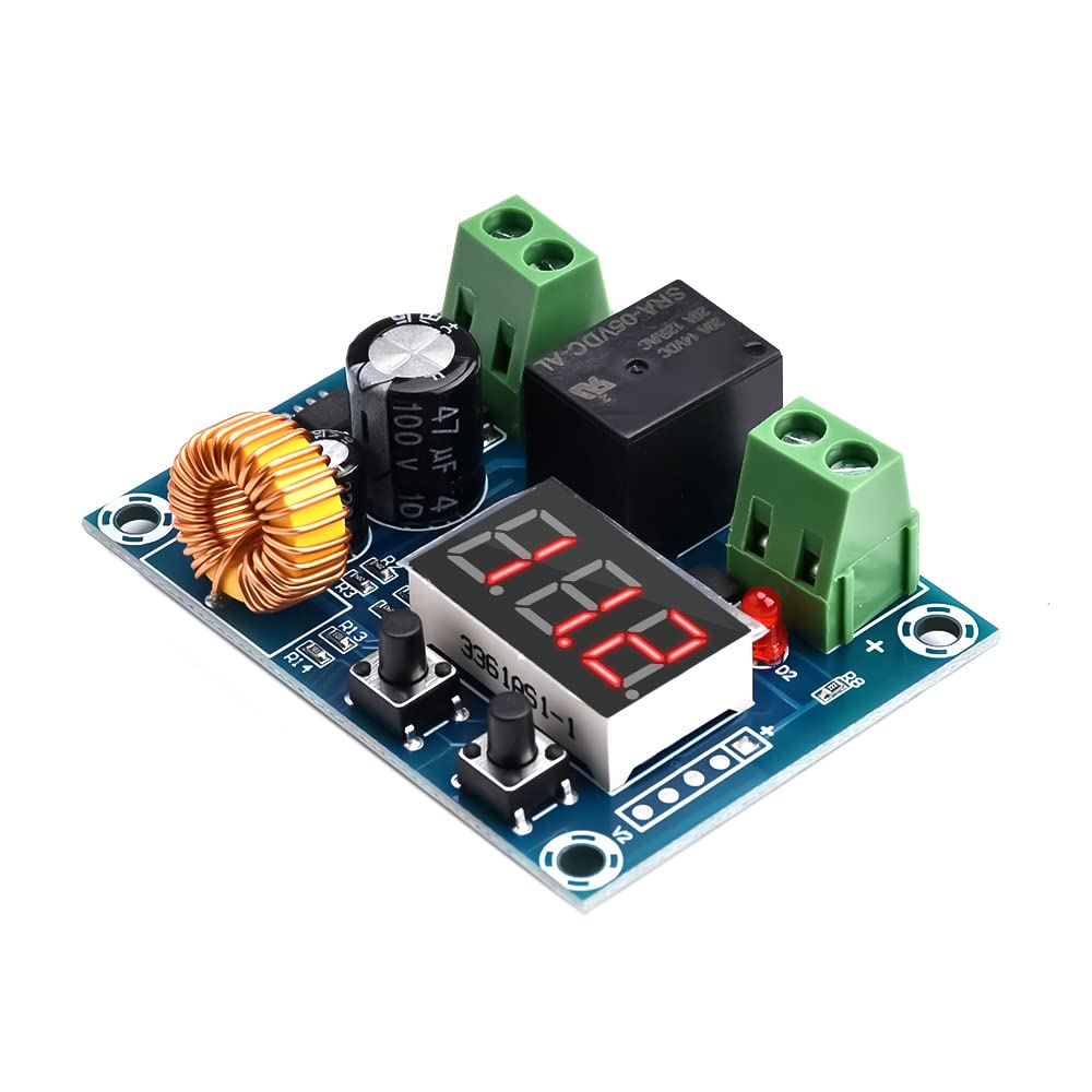 Detalle 1 de Heemol XH-M609 batterimonitor för DC 12–36 V med underspänningsskydd