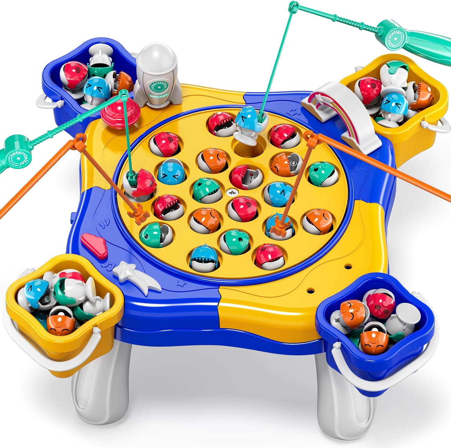 Thumbnail 6 de WATUDOU Magnetic Fishing Game 70 pcs 🎲