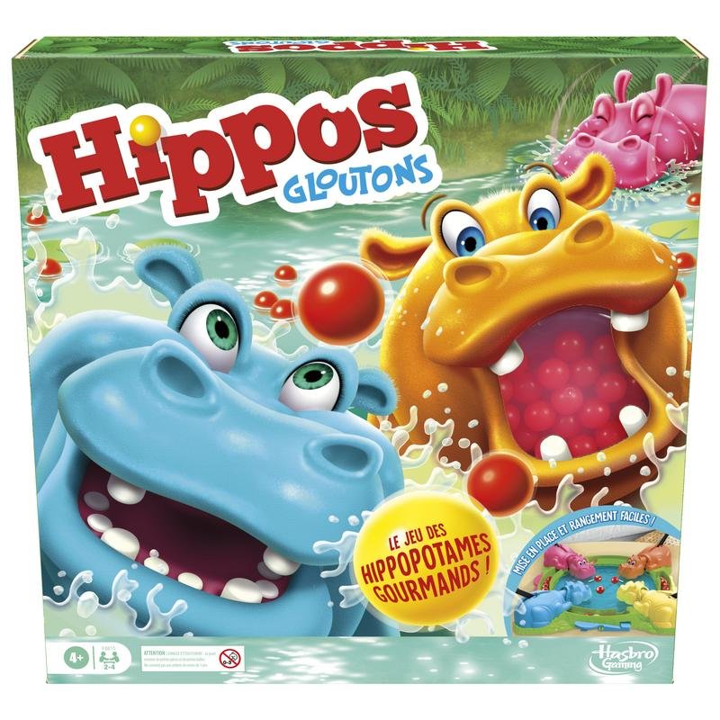Detalle de Juego de tablero Tragabolas Comilón para niños desde 4 años – Hasbro Gaming