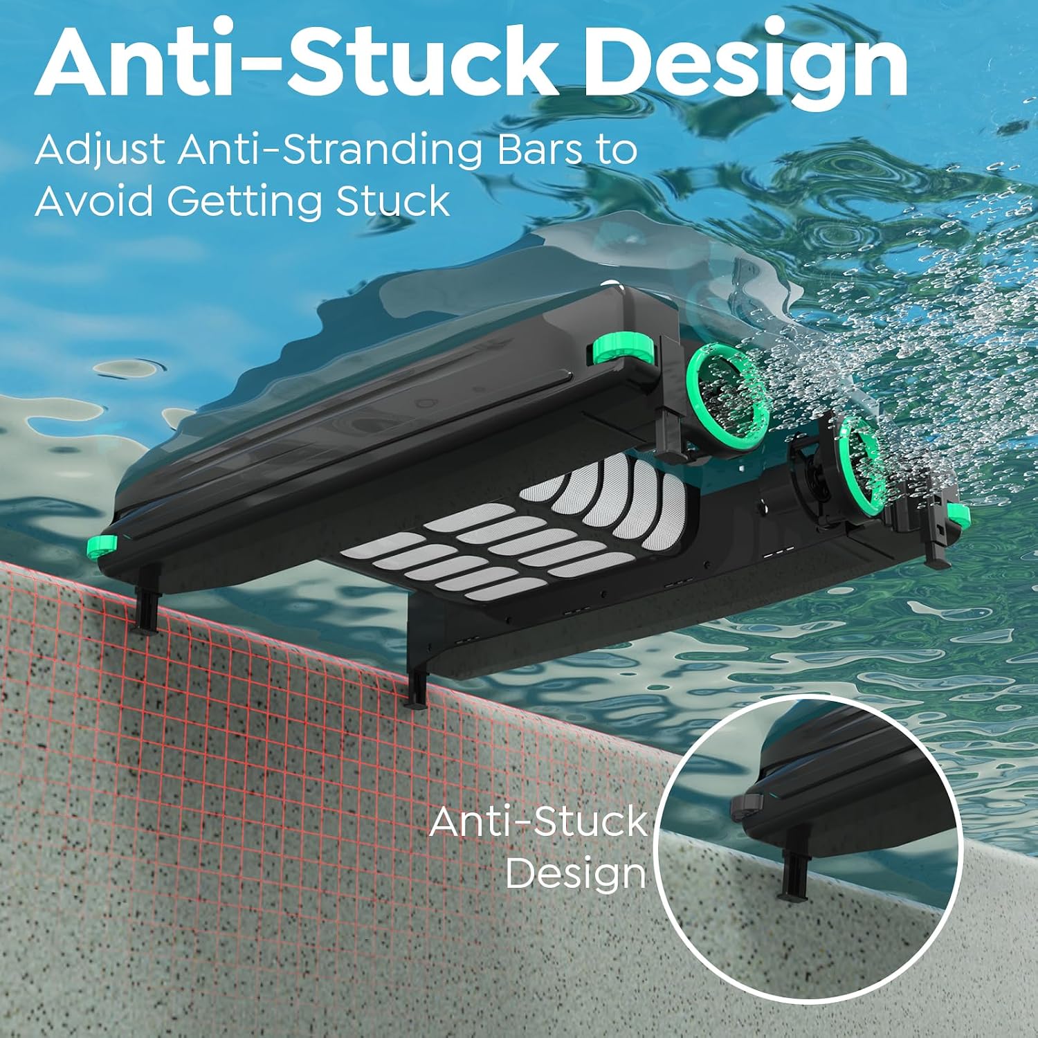 Thumbnail 5 de BRINBO Solar Pool Skimmer Robot SK01
