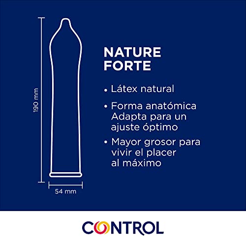 Thumbnail 5 de Nature Forte Control Preservativos - 12 Condones Lubricados 🍃