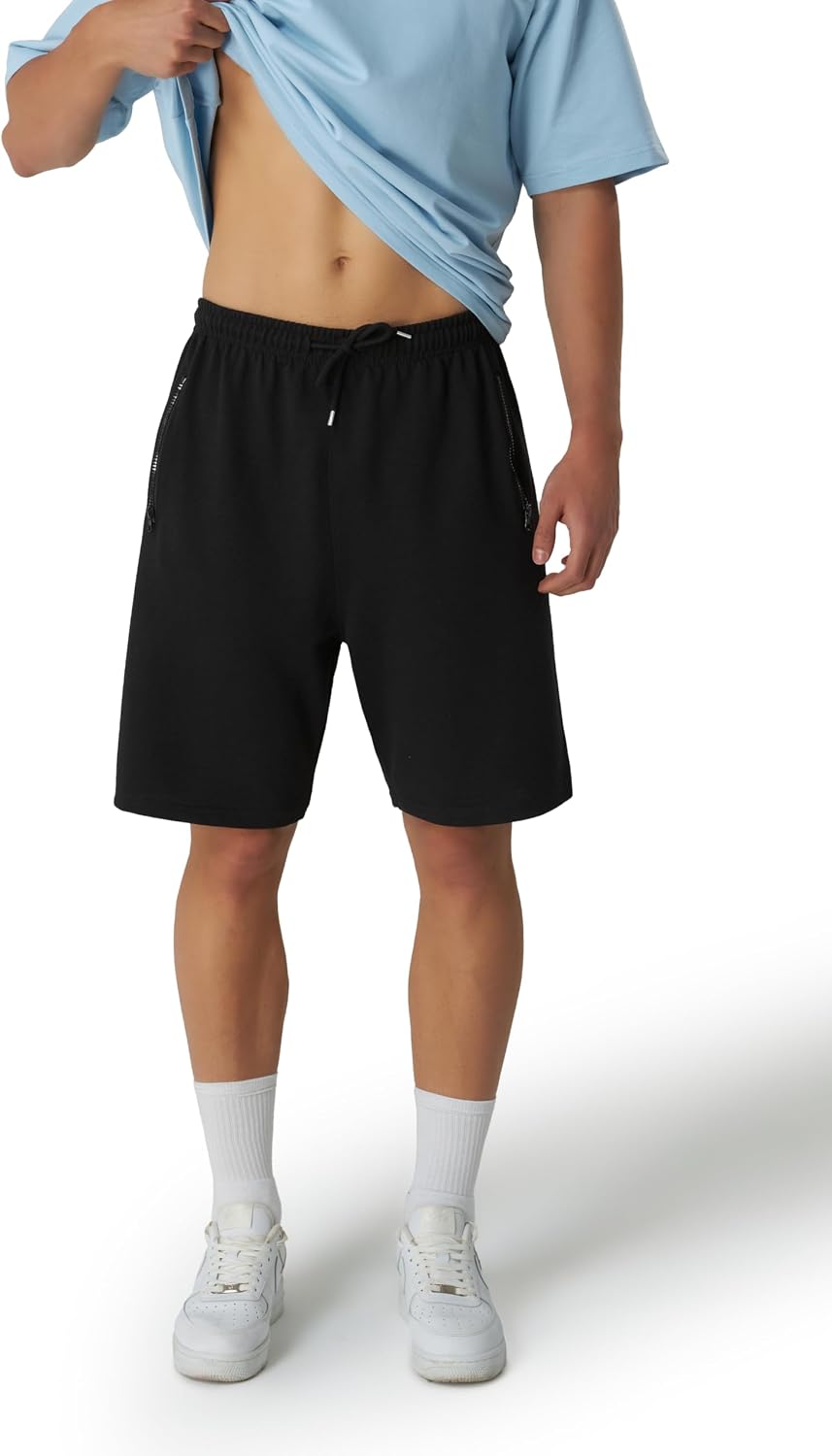Detalle 2 de Smith & Solo Pantaloncini corti sportivi da uomo: comfort e versatilità per jogging, tennis e palestra
