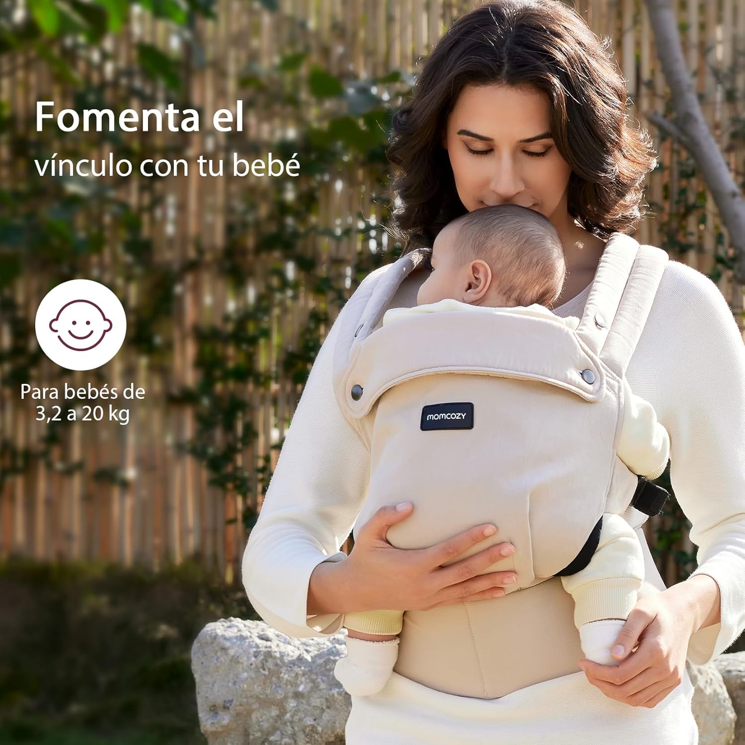 Thumbnail 1 de Momcozy Mochila Portabebés Ergónomica 3 en 1