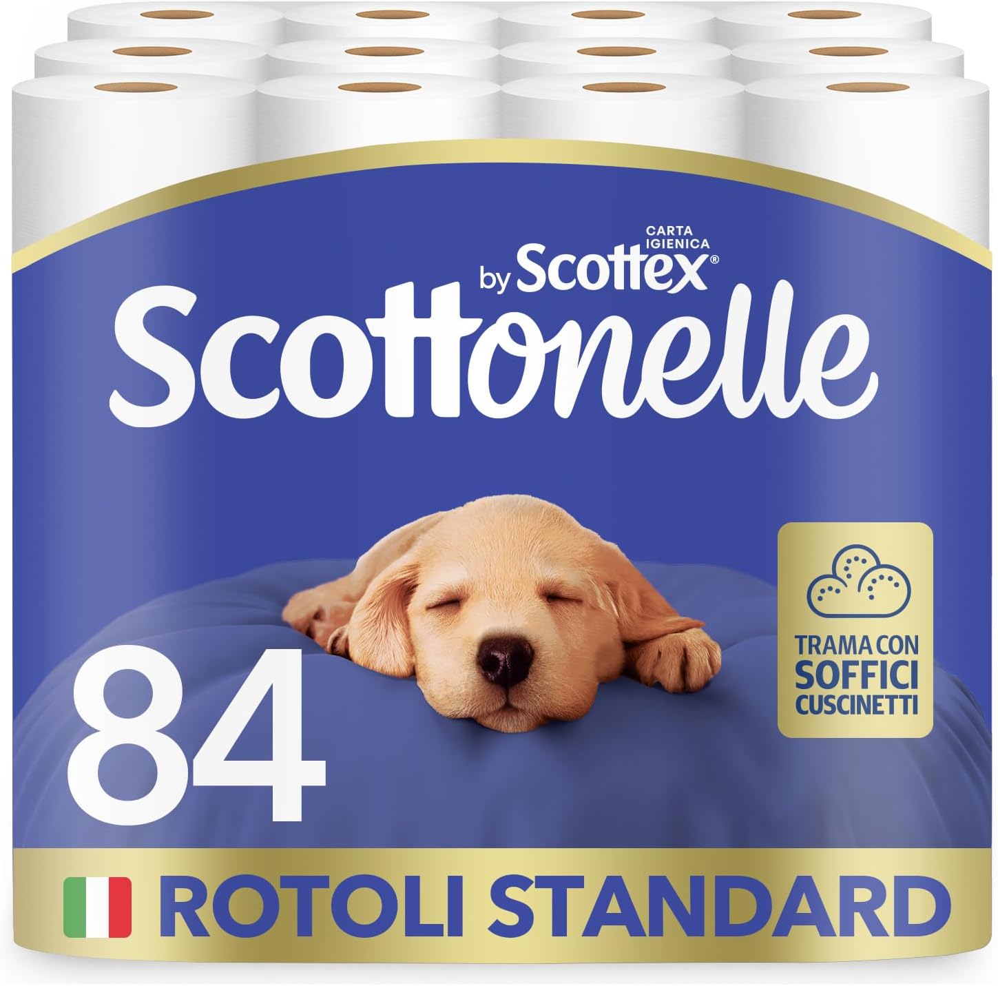 Scottonelle Carta Igienica Morbida e Resistente 84 rotoli
