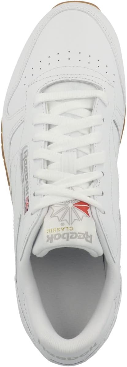 Detalle de Reebok Classic Leather Unisex Sneakers with Supple Leather Upper