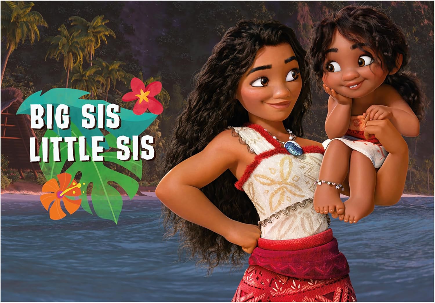 Thumbnail 2 de Lot de 4 puzzles progressifs Educa (50 à 150 pièces) avec images de Moana 2