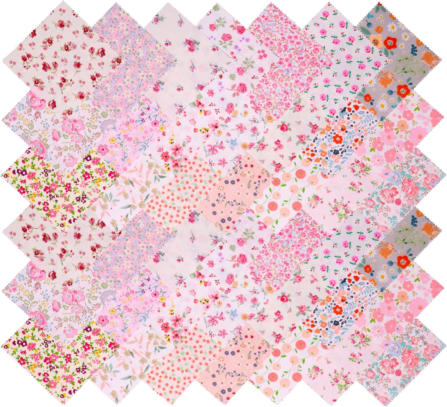 Thumbnail 2 de Hanjunzhao 42Pcs Layer Cakes 10 inch Squares Quilting