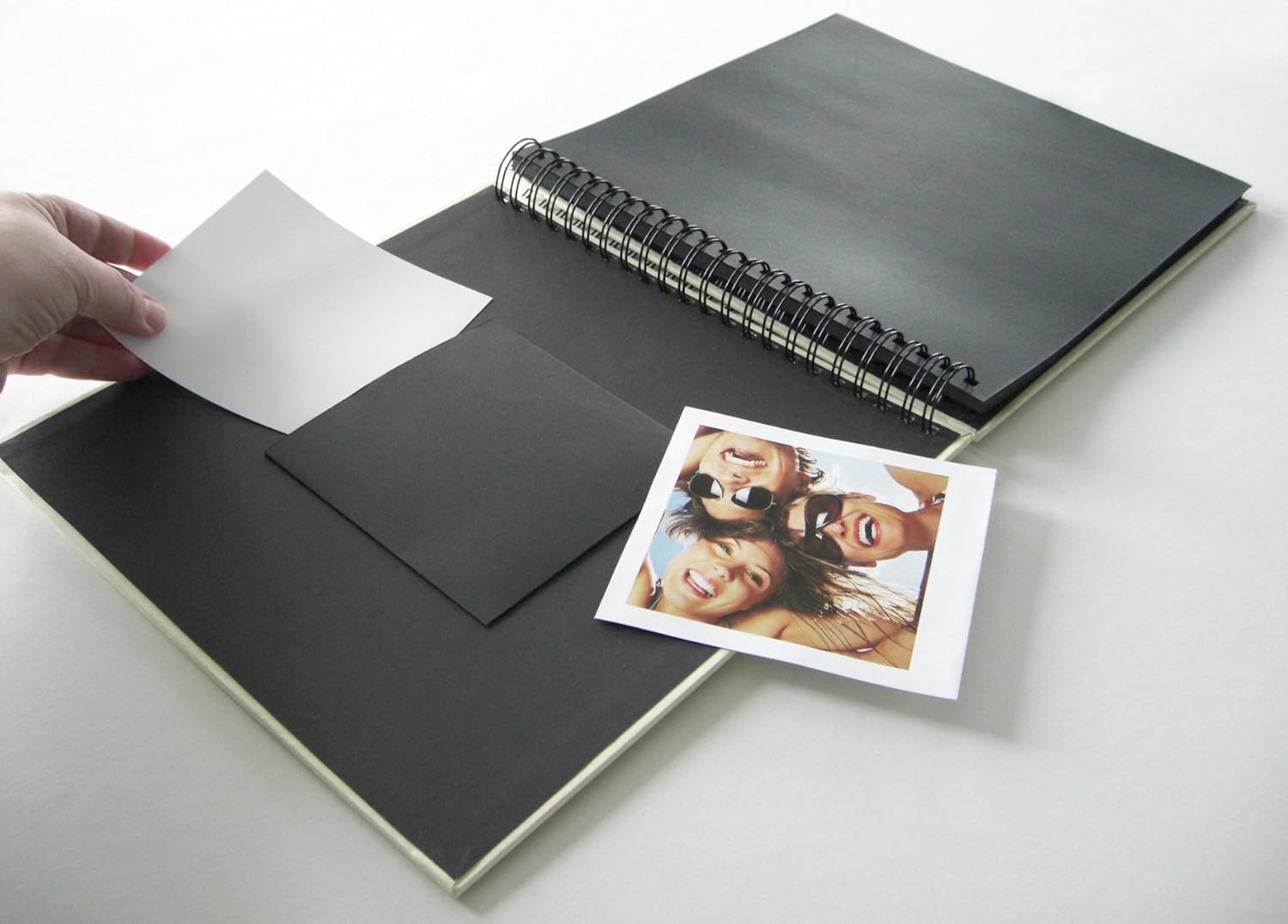 Thumbnail 2 de Walther Design Fun SA-110-X album photo gris 30 x 30 cm à spirale
