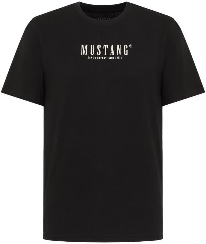 Detalle 2 de MUSTANG Herren Style Austin T-Shirt (1er Pack) – Bio-Baumwolle, Runde Ausschnitt