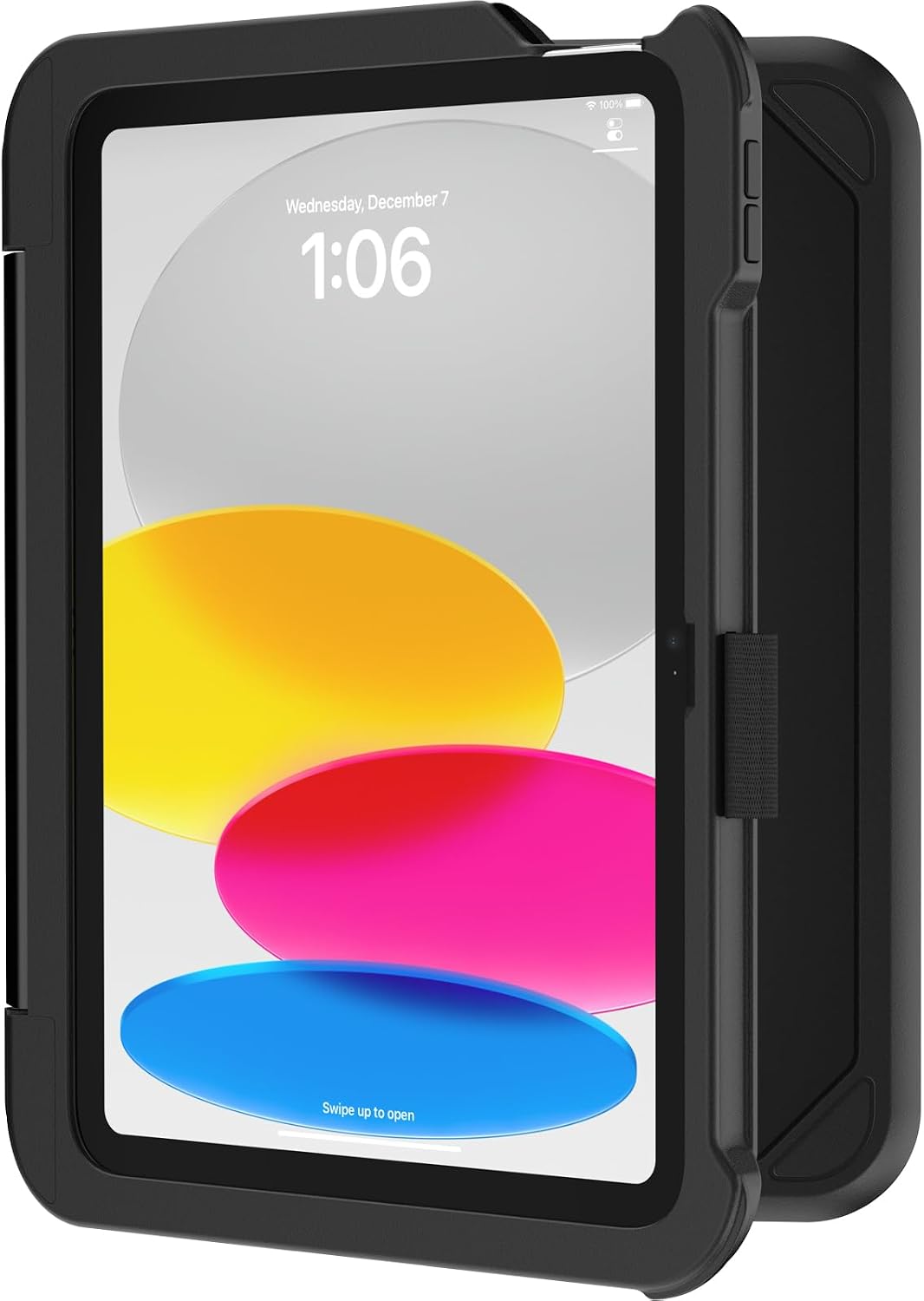 Detalle de OtterBox Achiever Series Keyboard 360 per iPad 10.ª gen / 11.ª gen (A16) — custodia protettiva con tastiera nordici e supporto duale