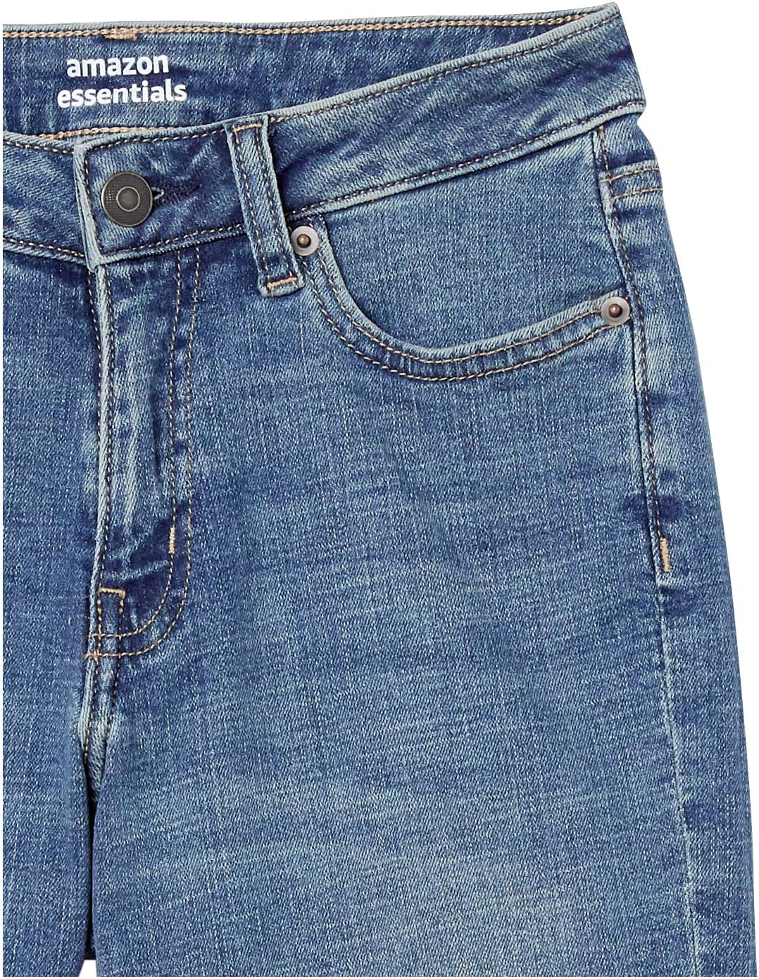 Thumbnail 4 de Amazon Essentials Damen Bermudashorts aus Denim (schmal geschnitten, 23 cm)