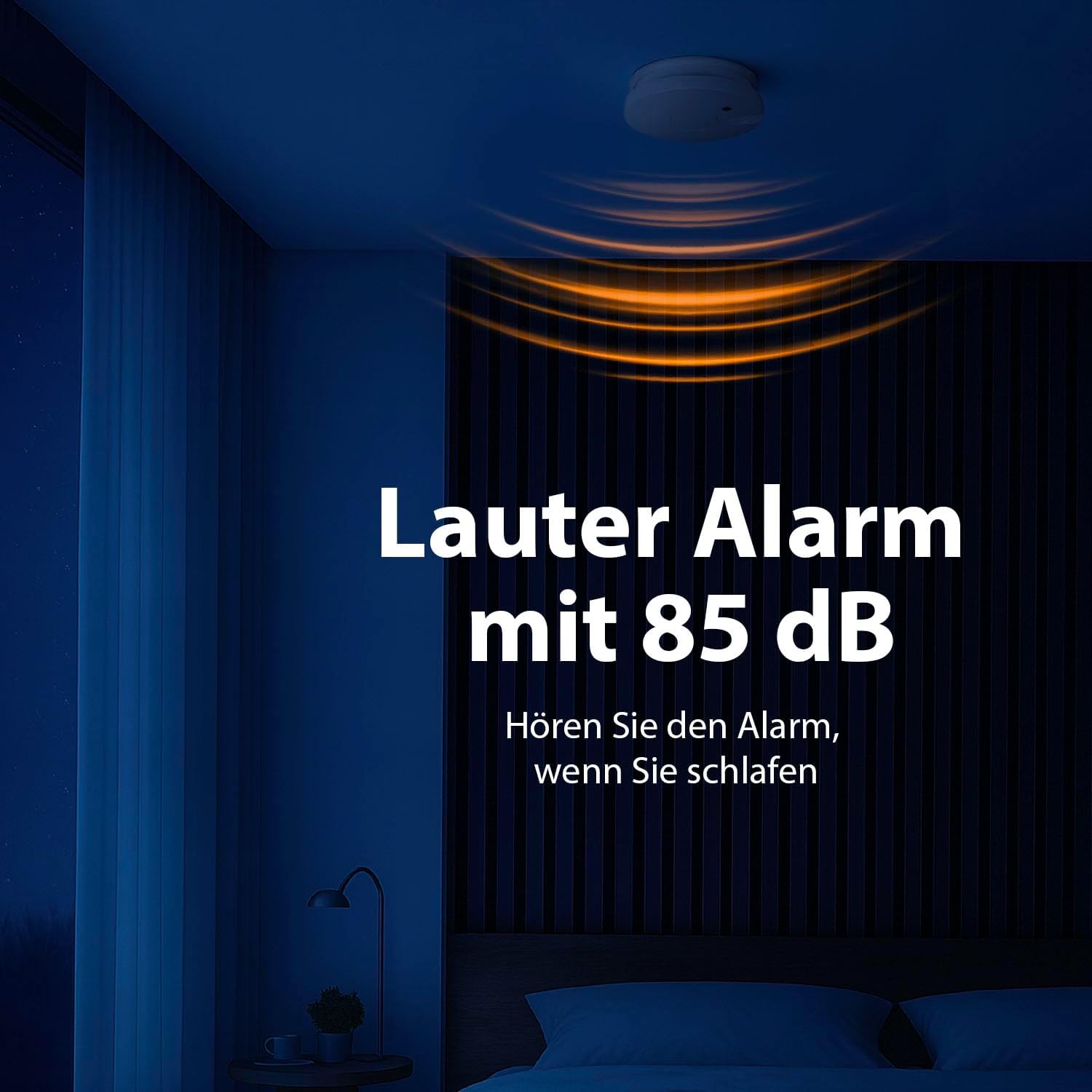 Thumbnail 4 de Smartwares 2er-Set Rauchmelder FSM-11752 mit 5-Jahres-Batterie und 85 dB Signal