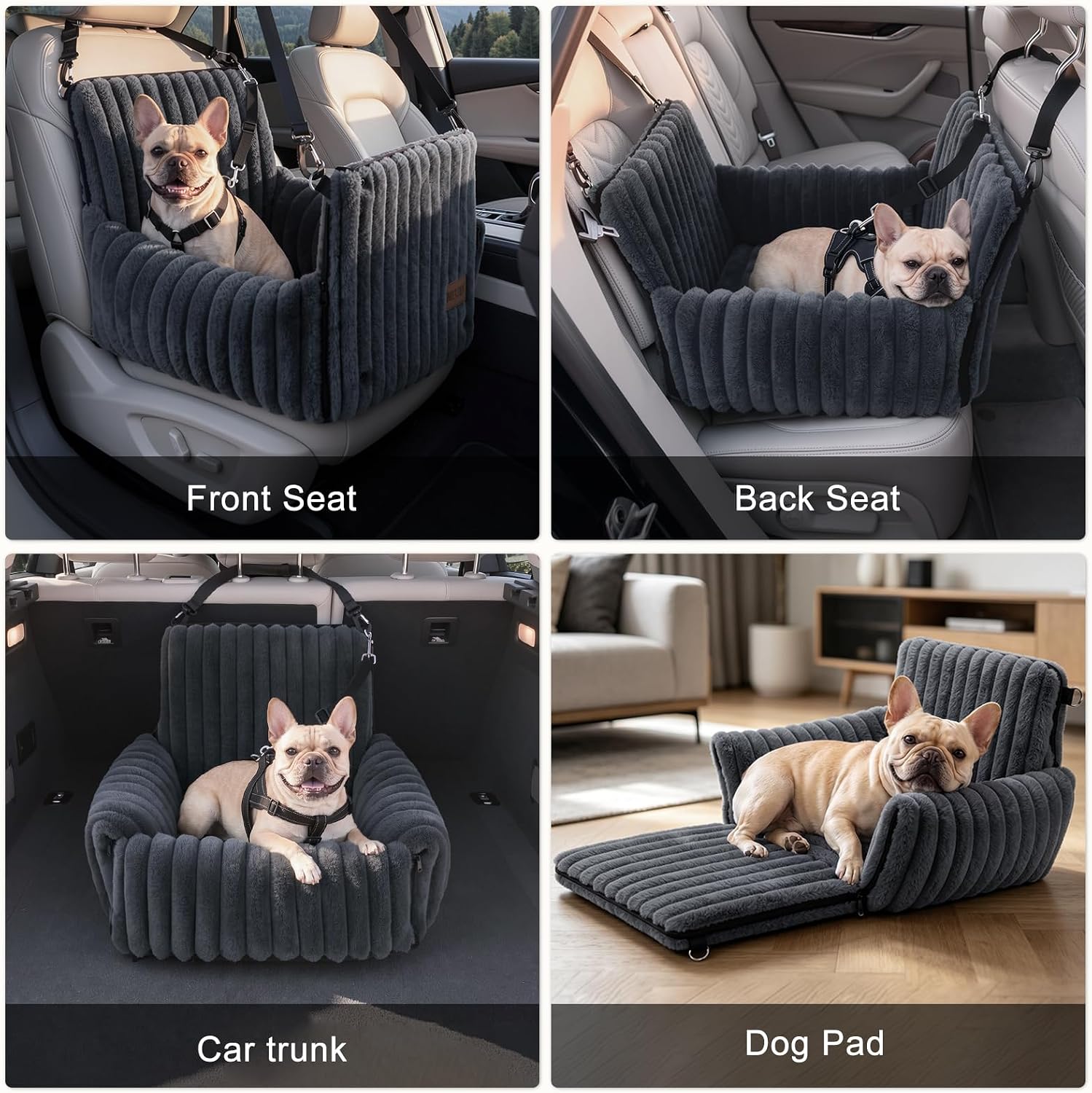 Thumbnail 4 de MIXJOY Dog Car Seat 20 cm booster for small dogs