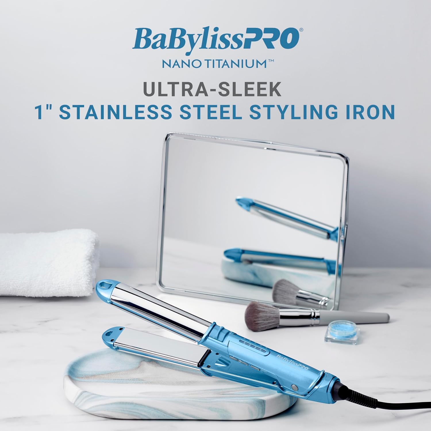 Detalle 2 de BaBylissPRO BNT411T 1" 3-in-1 Styling Iron with Titanium Plates