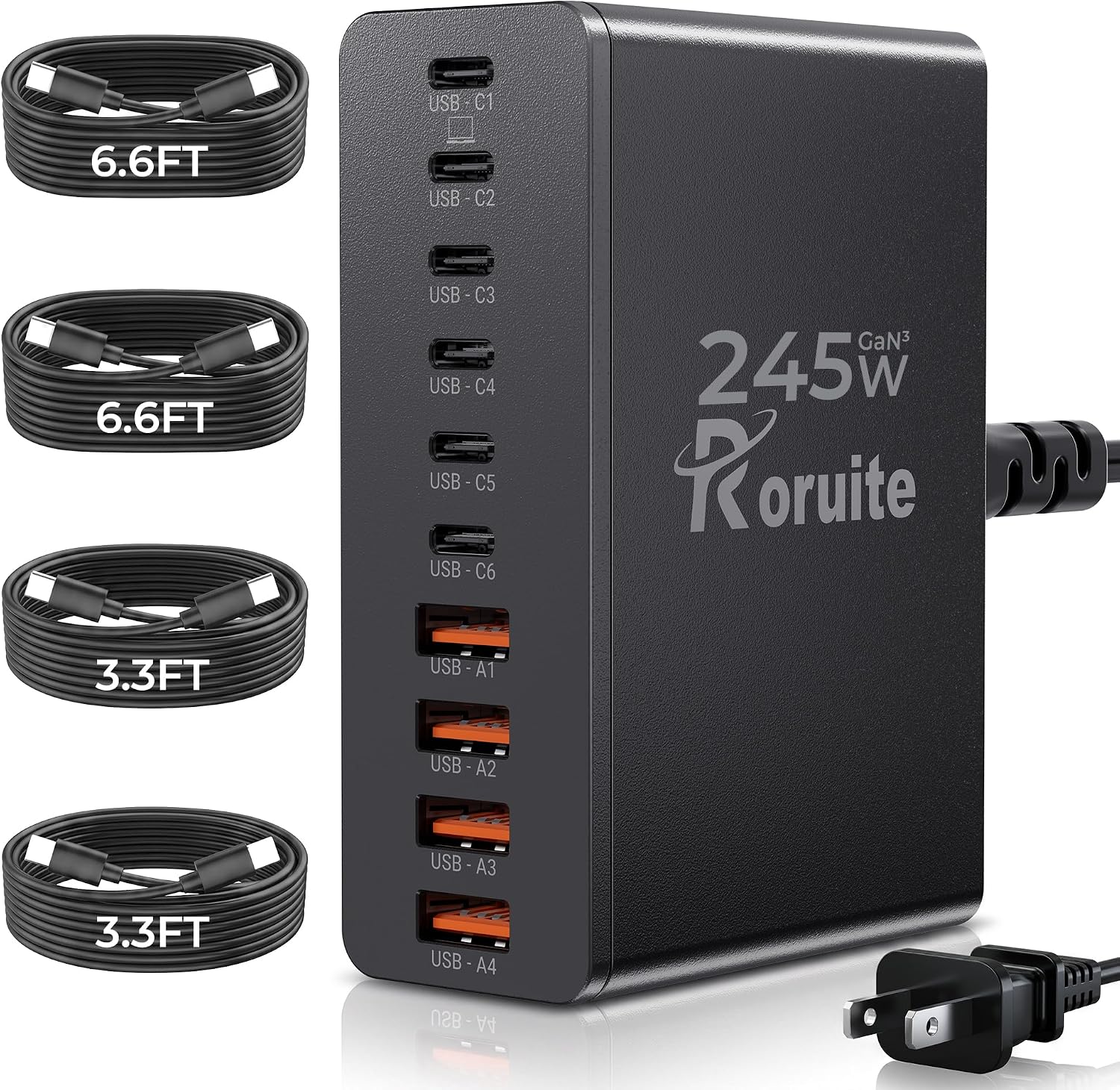 Detalle de USB C Charging Station 200W 🔌