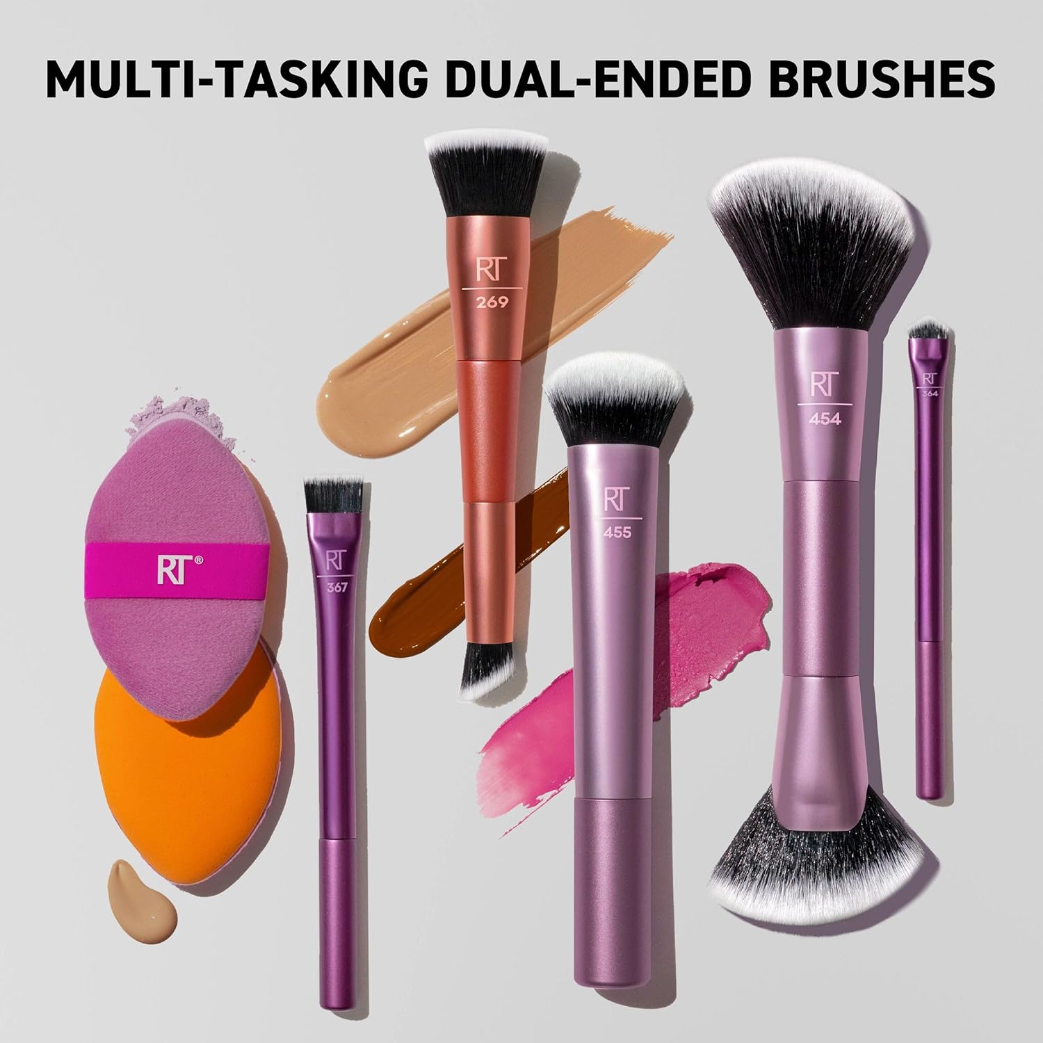 Thumbnail 3 de Real Techniques Big Blends Energy Brush Kit — 6 piezas 💄